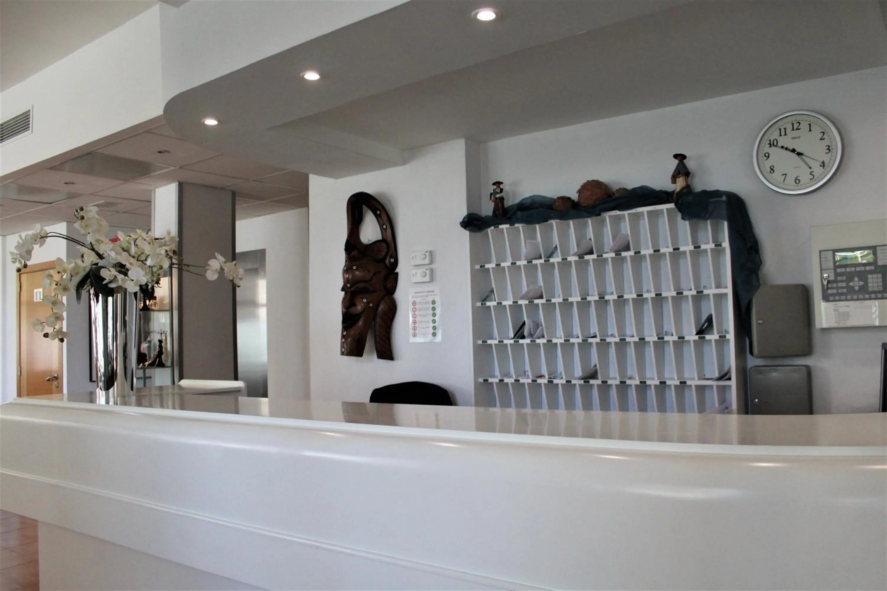 Lobby or reception in Hotel Marbel