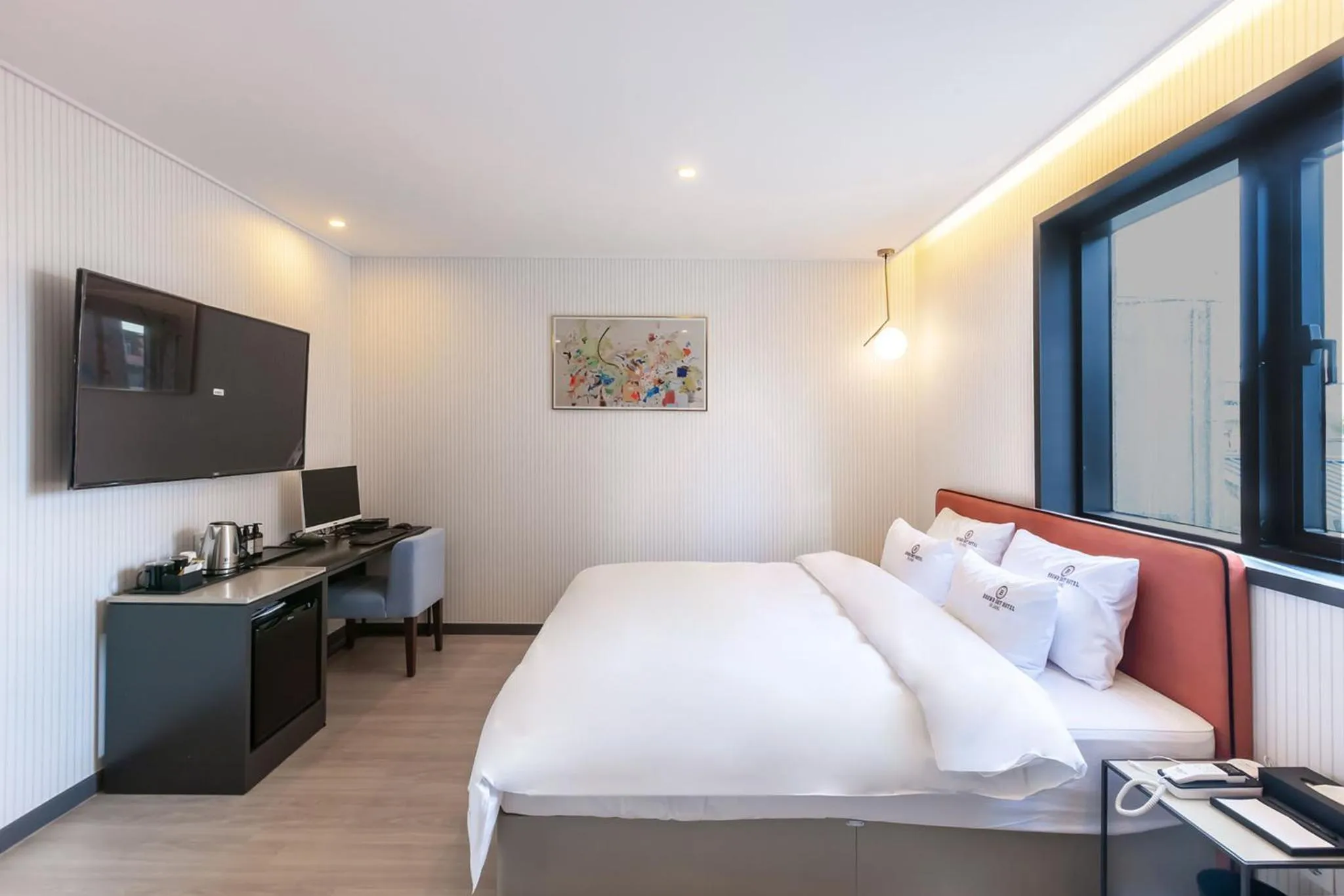 Bed in Browndot Hotel Sasang Renecite