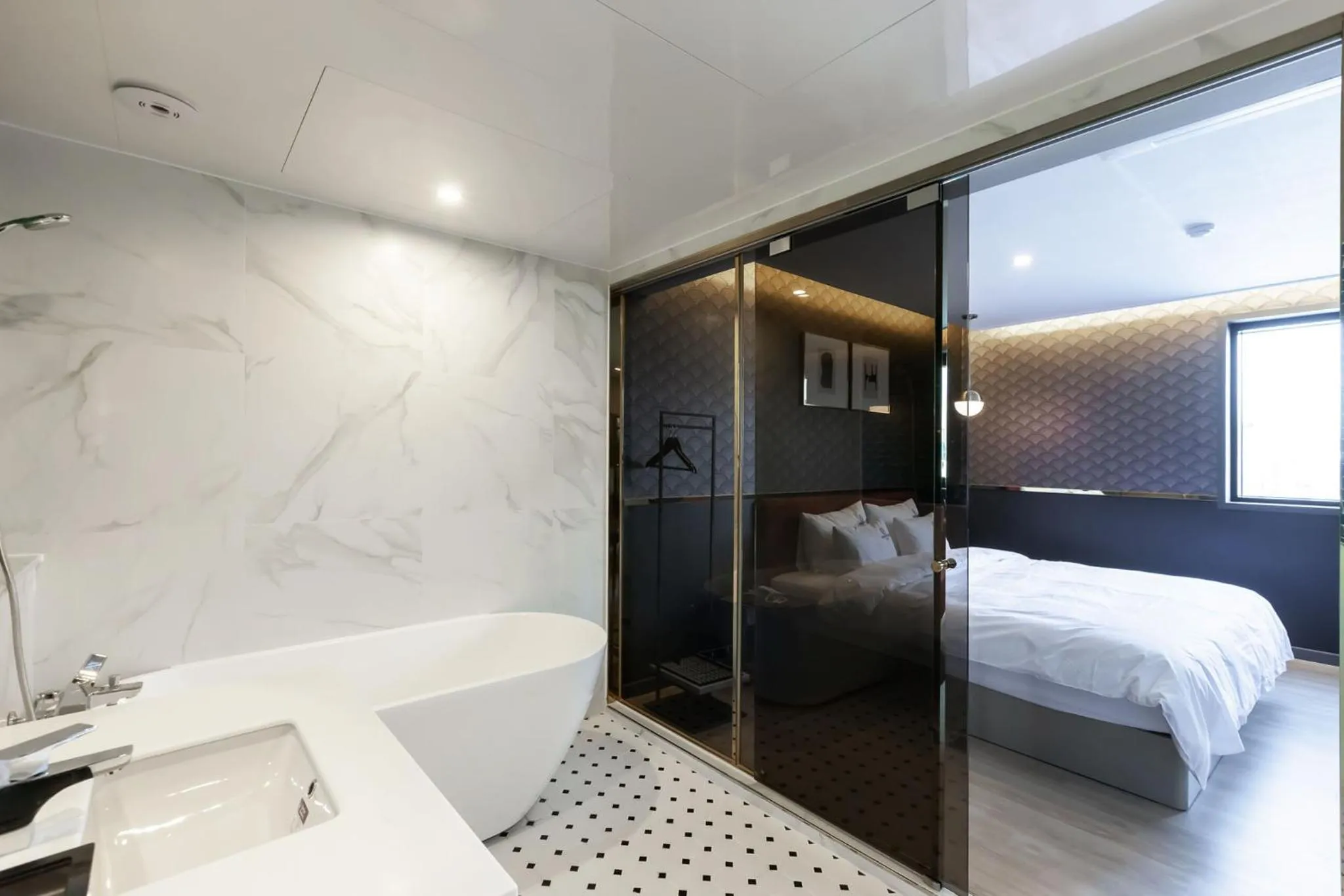 Bed in Browndot Hotel Sasang Renecite