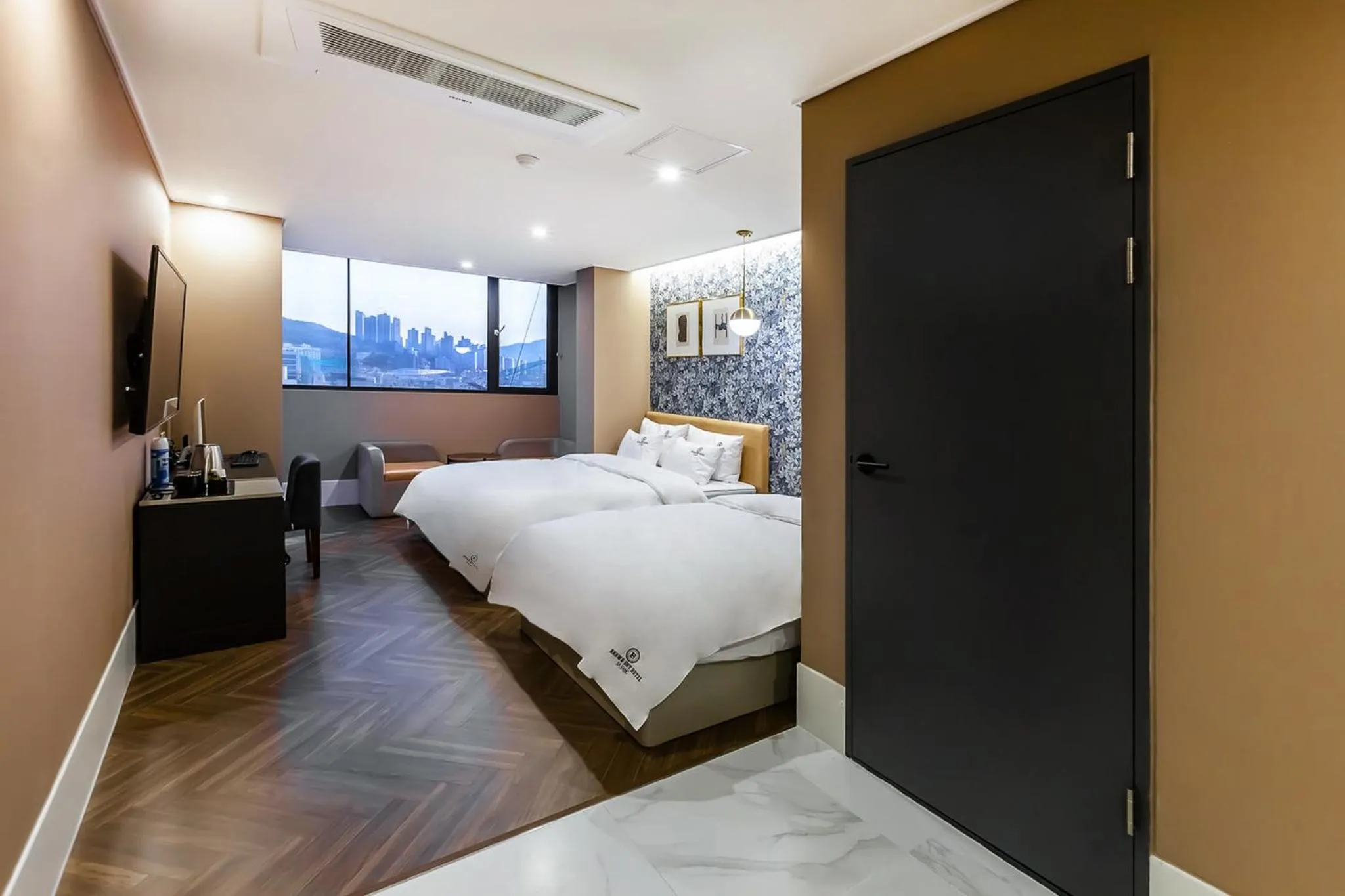 Bed in Browndot Hotel Sasang Renecite