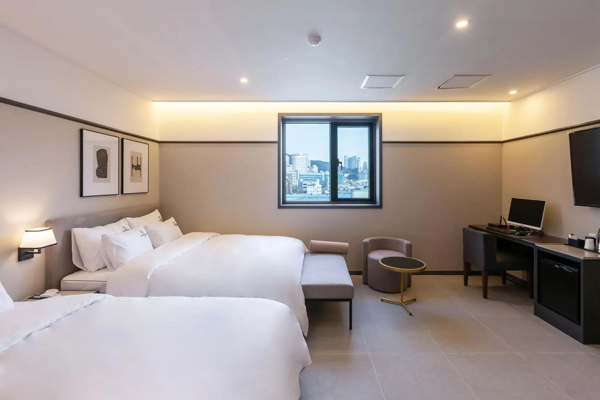 Bed in Browndot Hotel Sasang Renecite