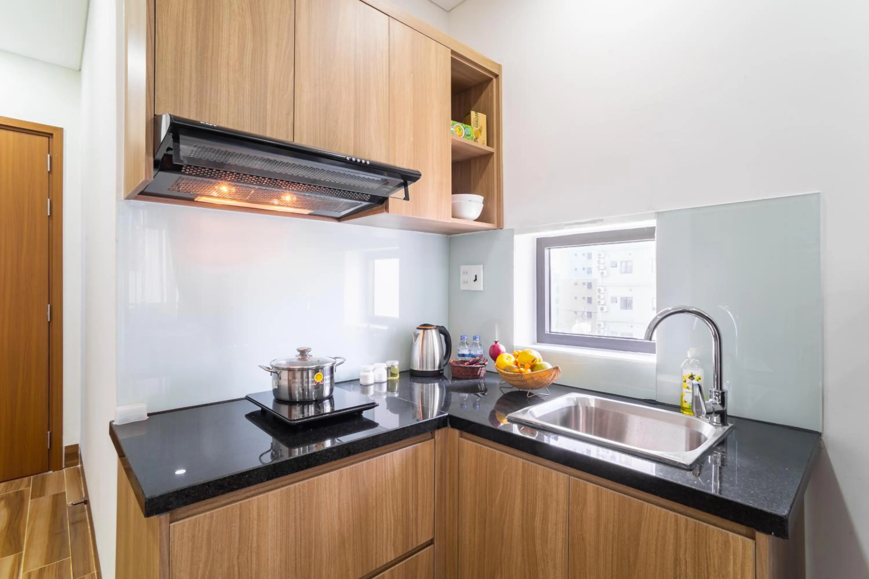 stove in THE NAVIS Hotel & Apartment