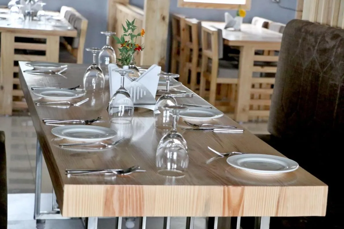 Dining area in Clarks Exotica Resort Ramgarh Mukteshwar