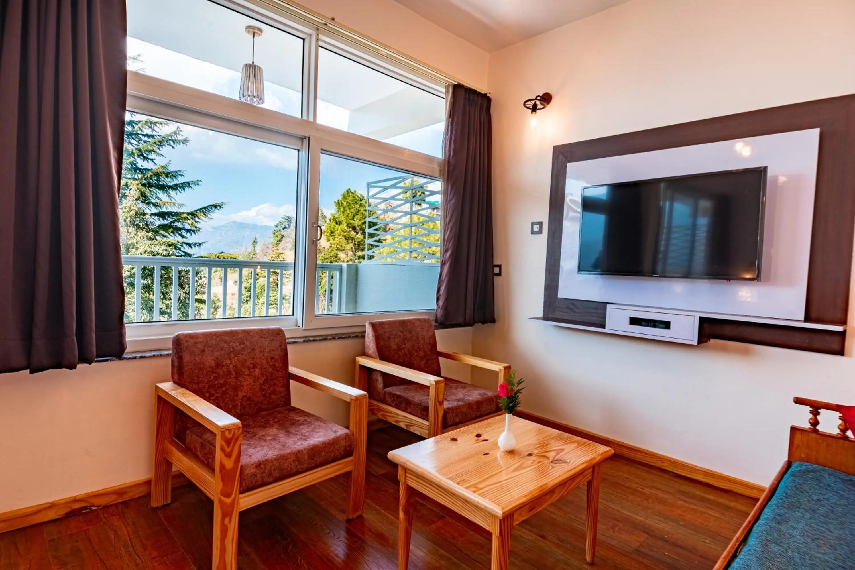 TV and multimedia in Clarks Exotica Resort Ramgarh Mukteshwar