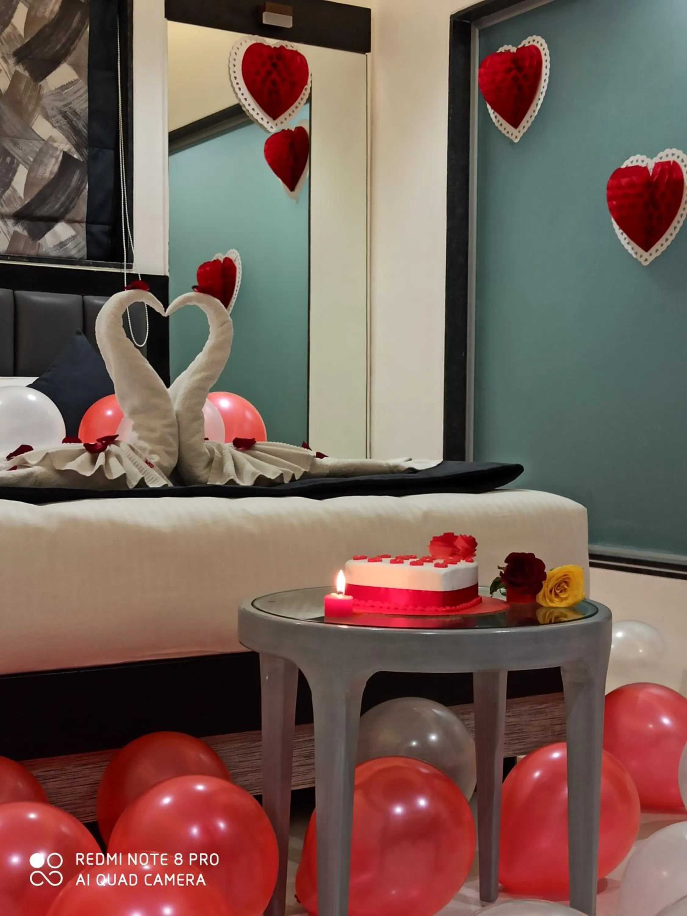 Decorative detail, Bed in Megh Residency Navi Mumbai