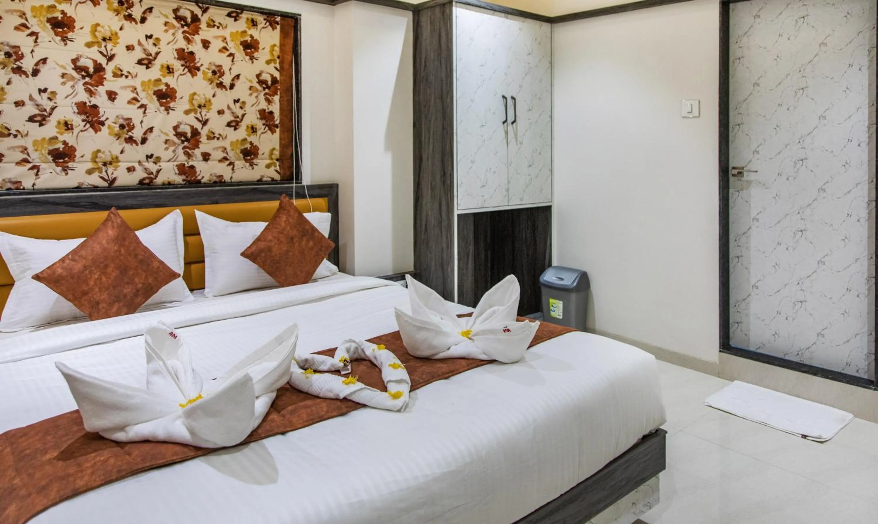 Bedroom, Bed in Megh Residency Navi Mumbai