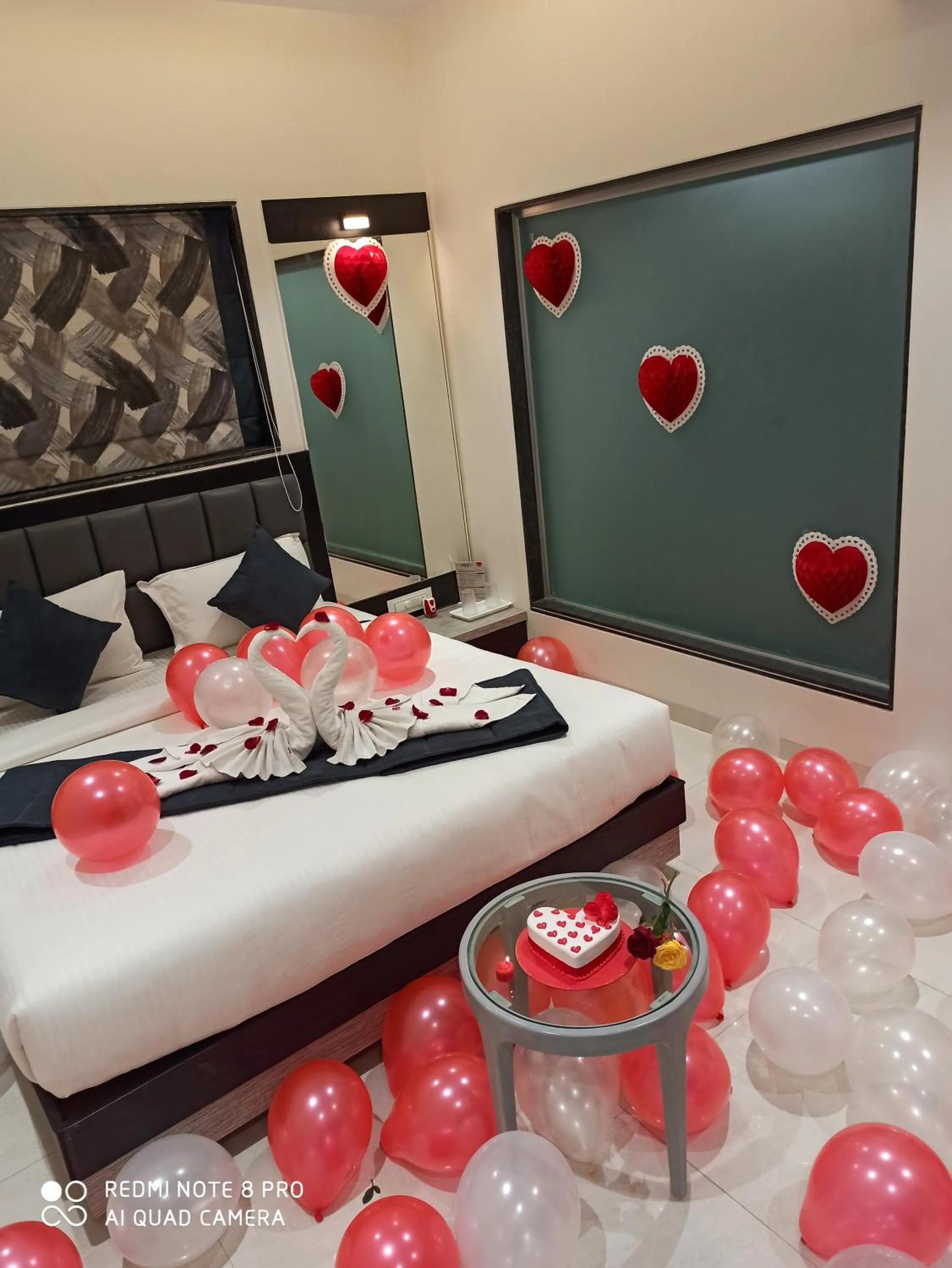 Decorative detail, Bed in Megh Residency Navi Mumbai