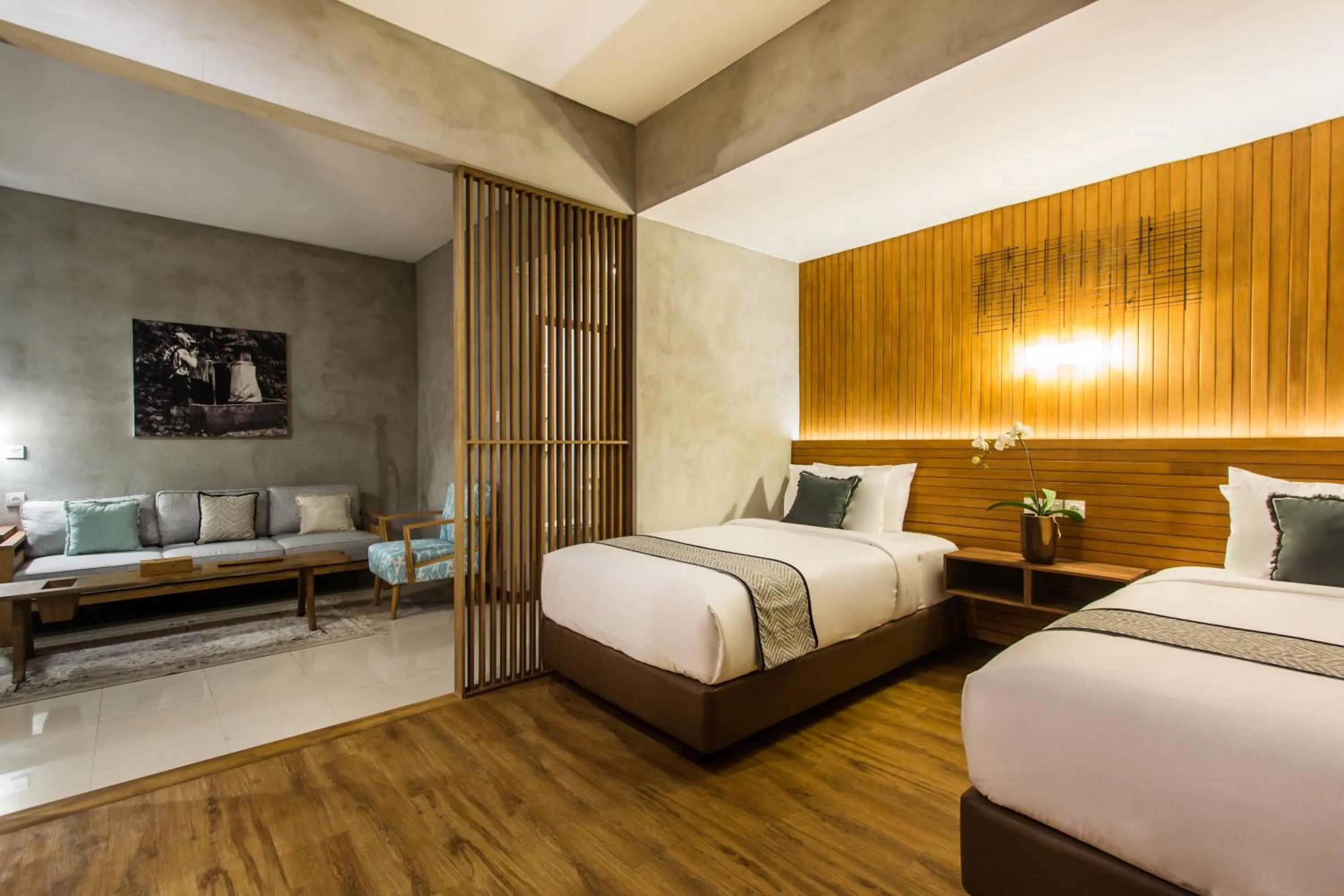 Bedroom, Bed in Kuta Legian Villa 3 Bedroom Private pool