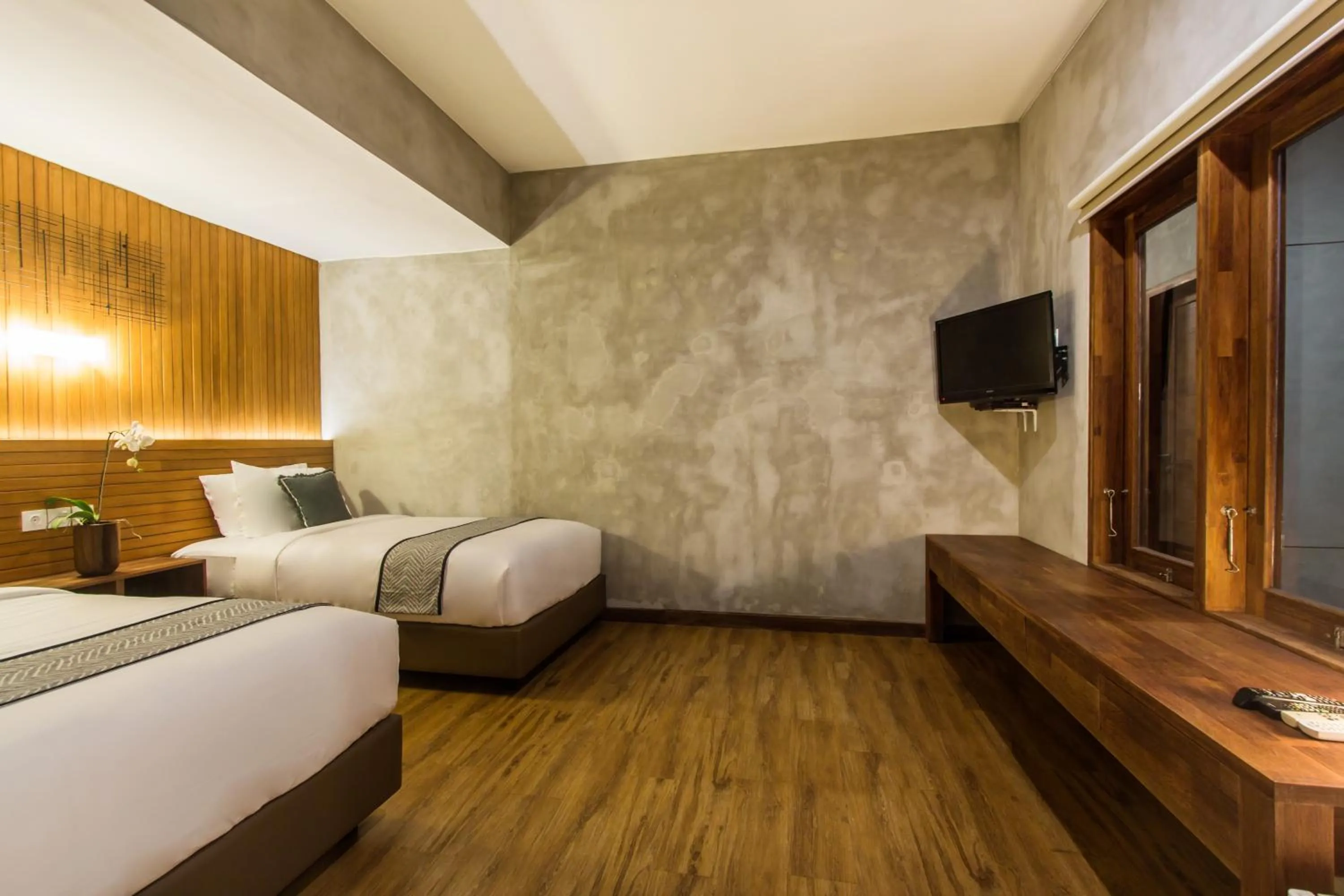 Photo of the whole room, Bed in Kuta Legian Villa 3 Bedroom Private pool