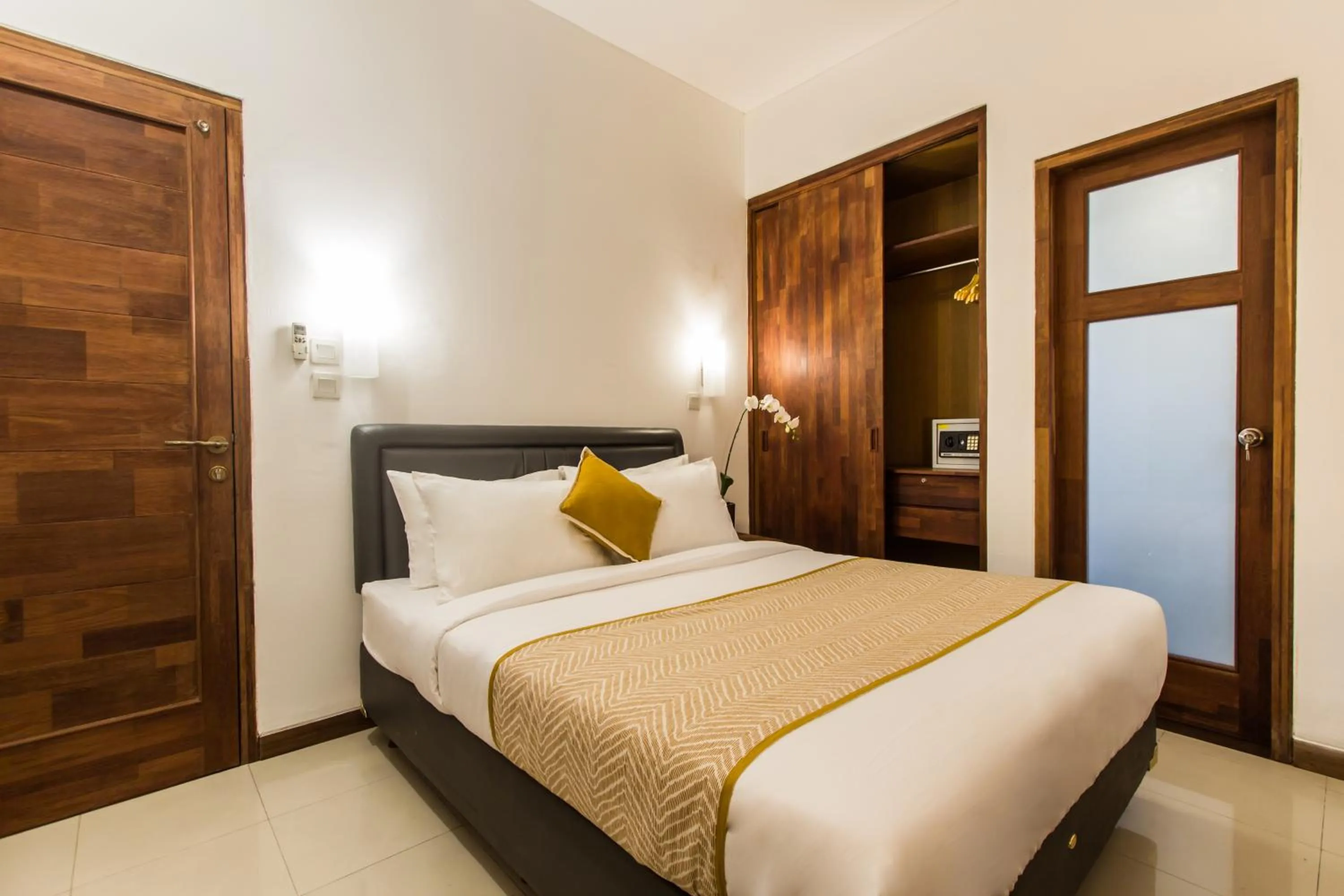 Bedroom, Bed in Kuta Legian Villa 3 Bedroom Private pool