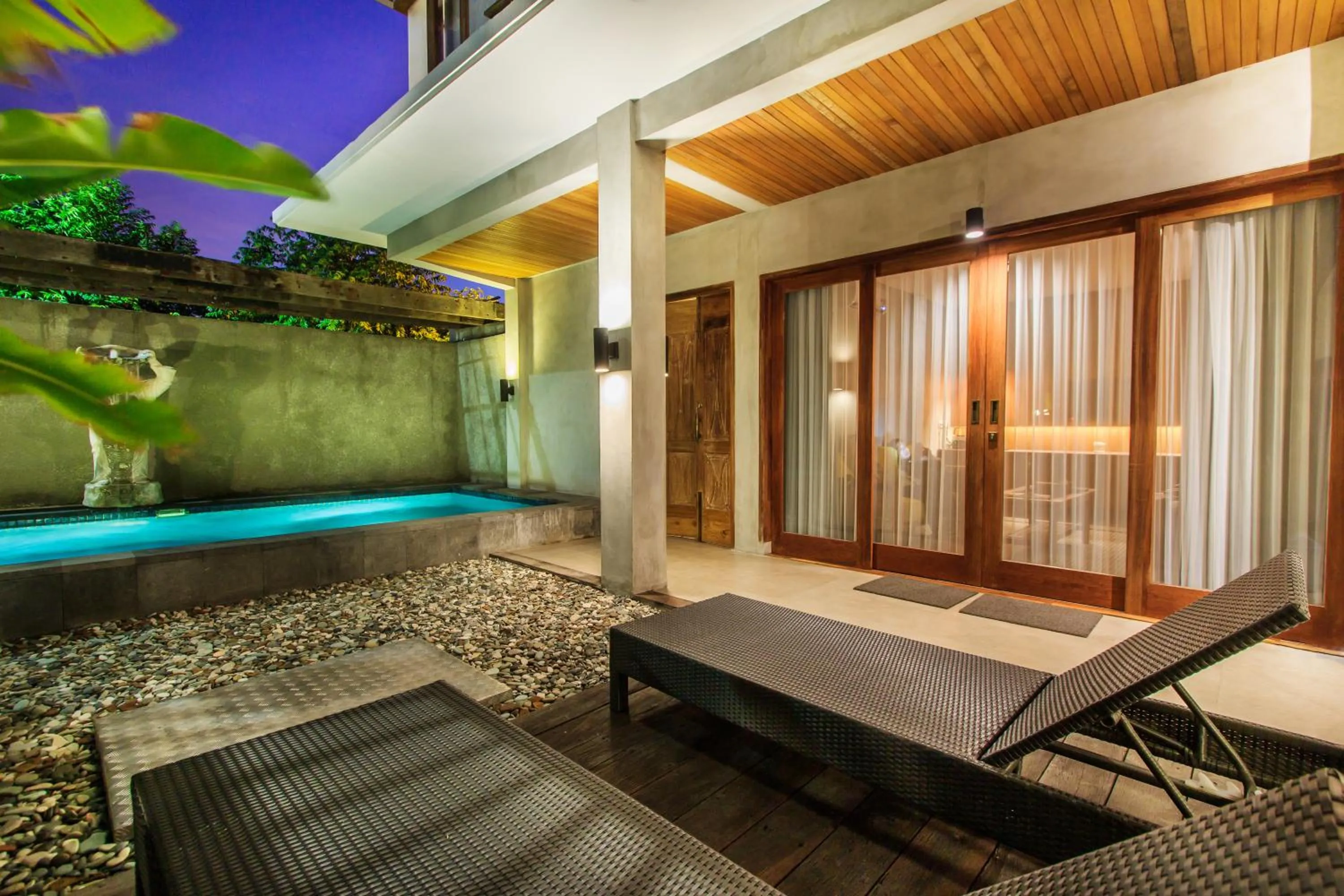 Swimming pool in Kuta Legian Villa 3 Bedroom Private pool