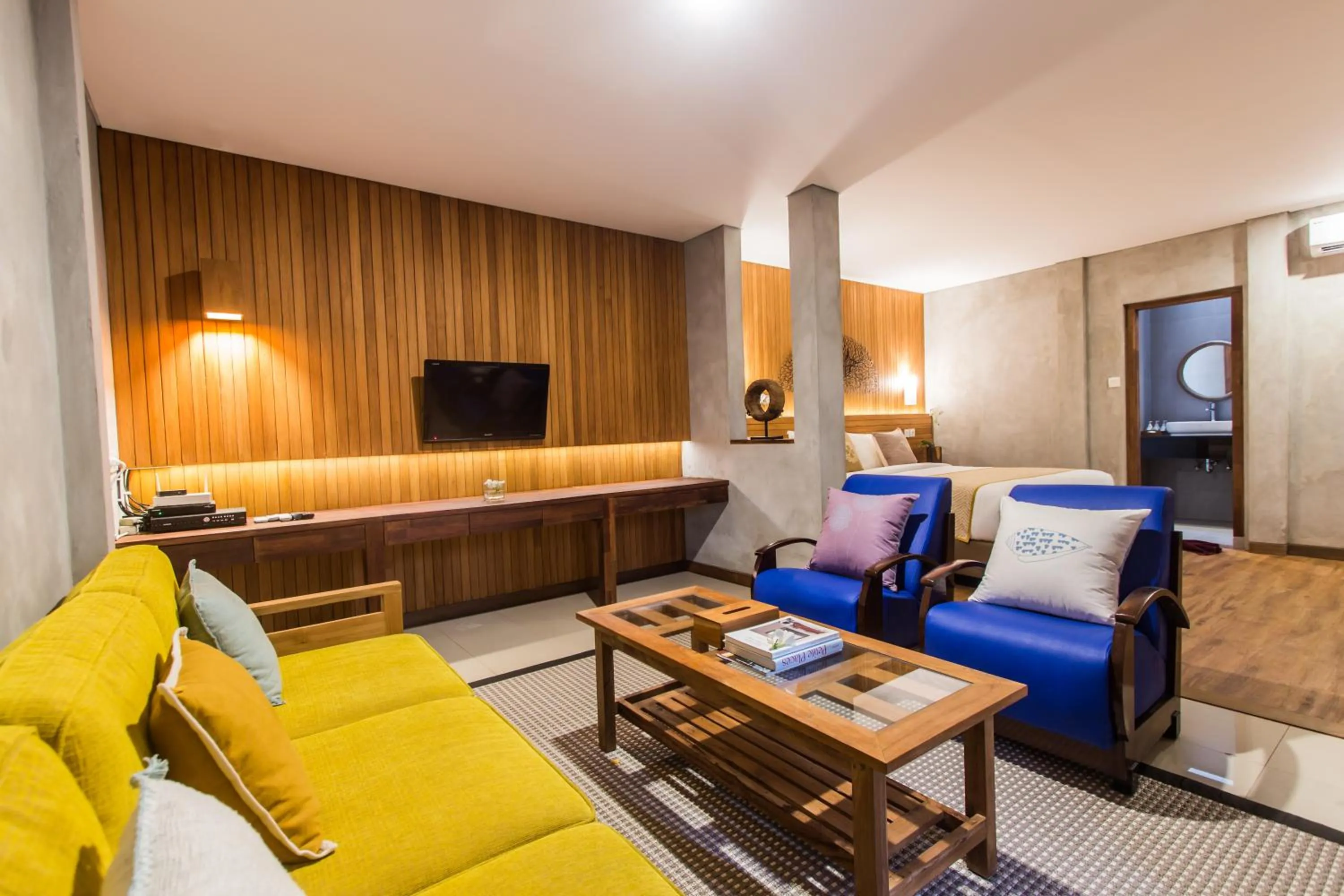 Living room in Kuta Legian Villa 3 Bedroom Private pool