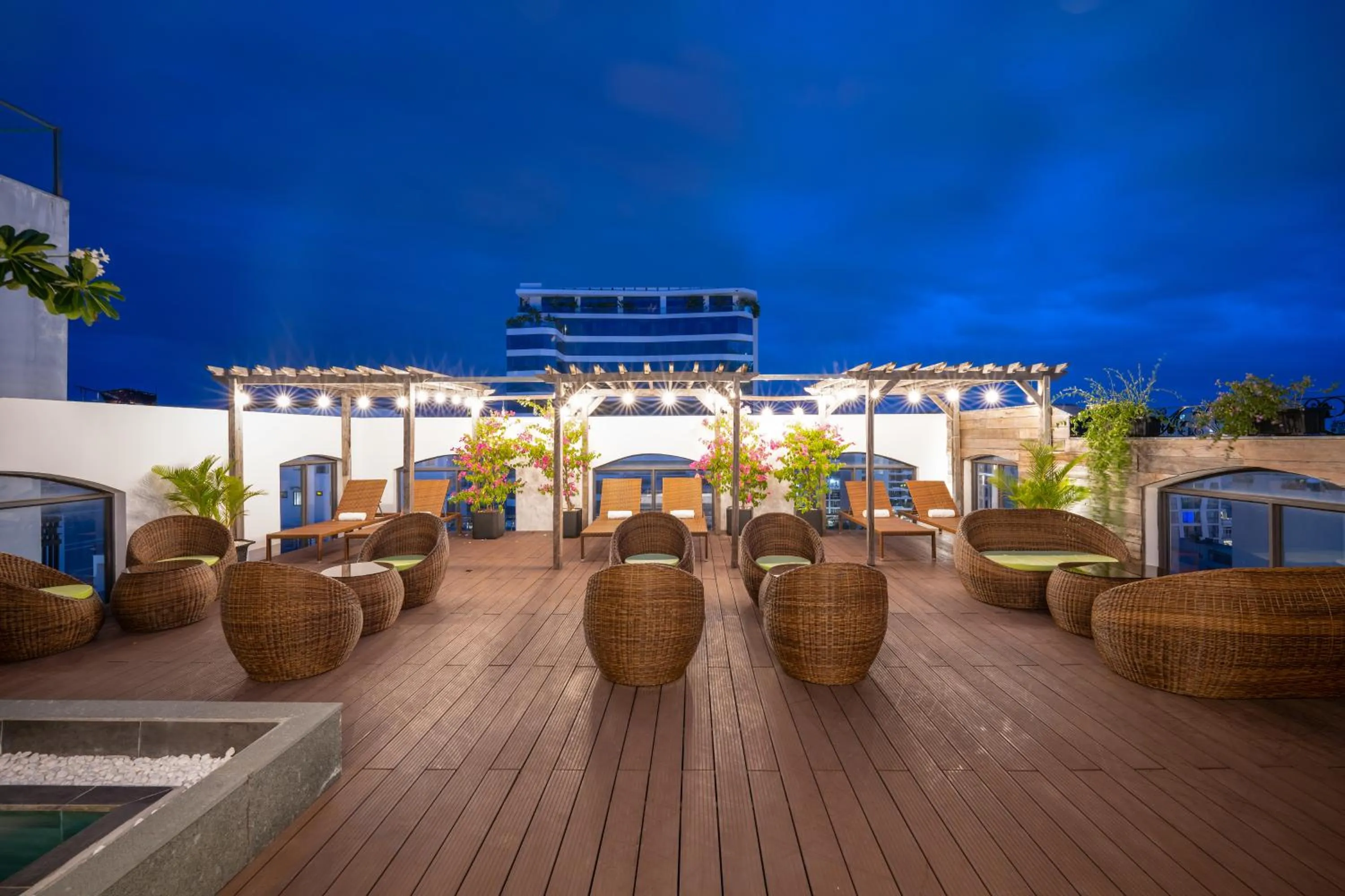 Pool view in Señorita Boutique Hotel
