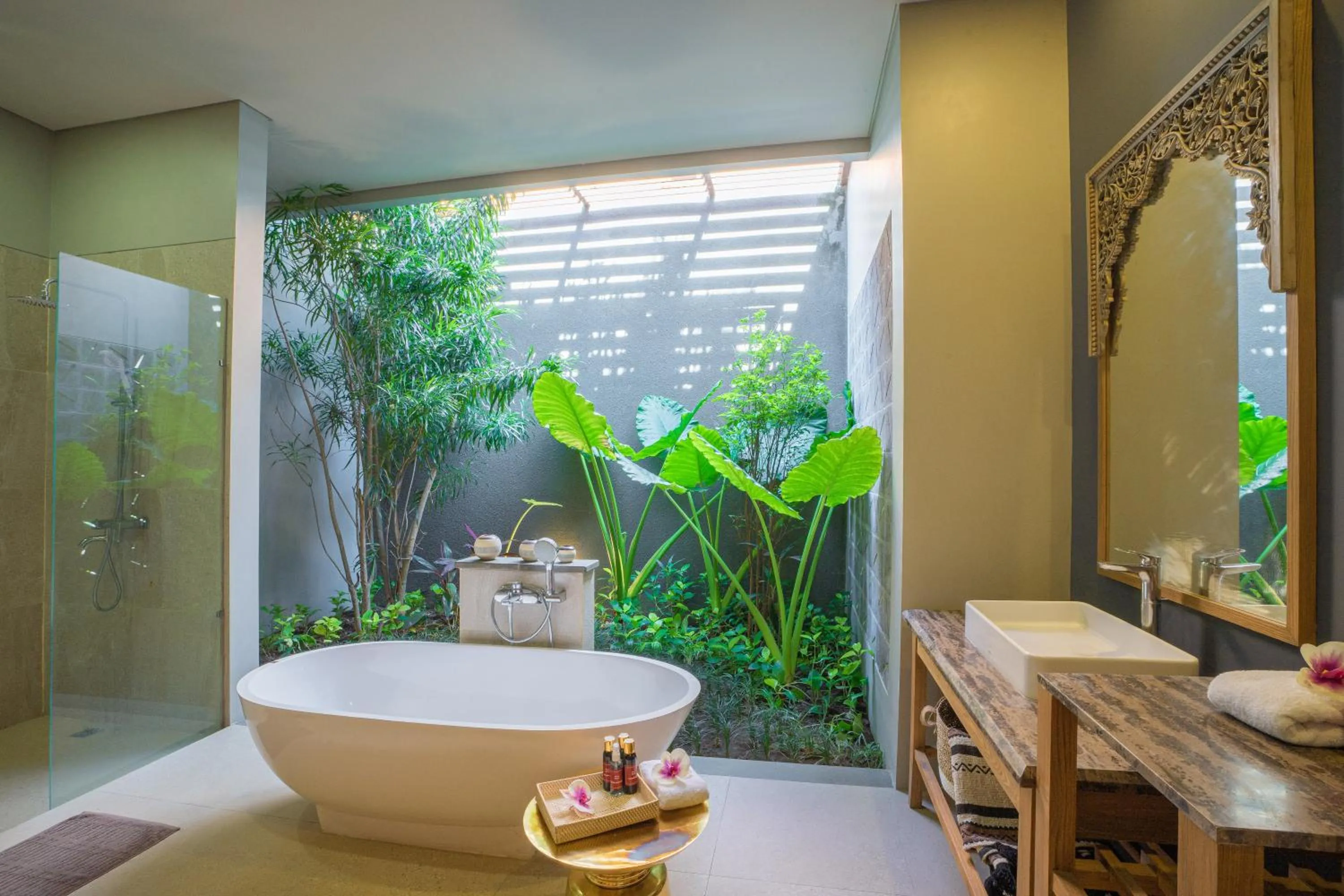 Bathroom in Villa Daun Canggu by Premier Hospitality Asia