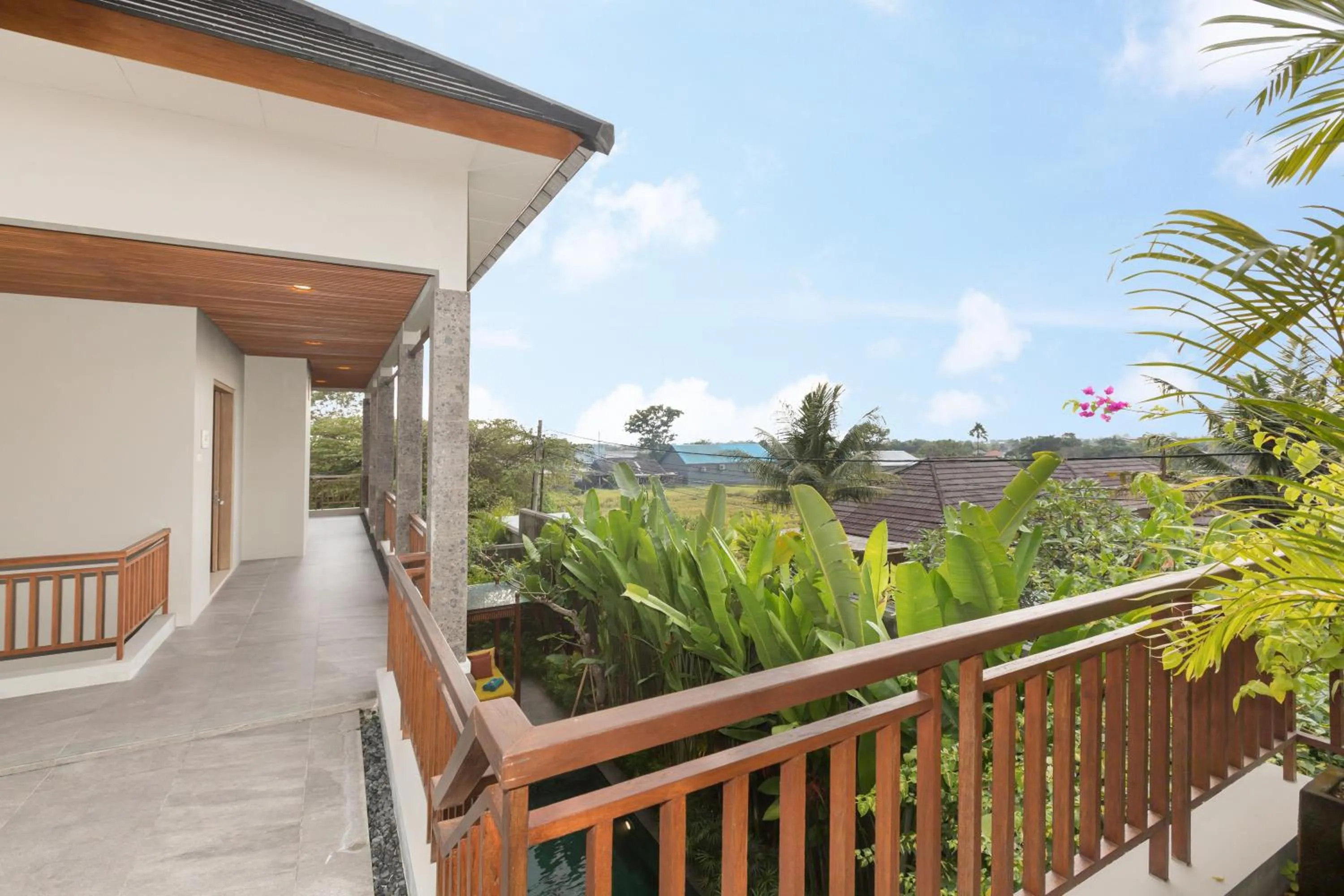 Garden view in Villa Daun Canggu by Premier Hospitality Asia