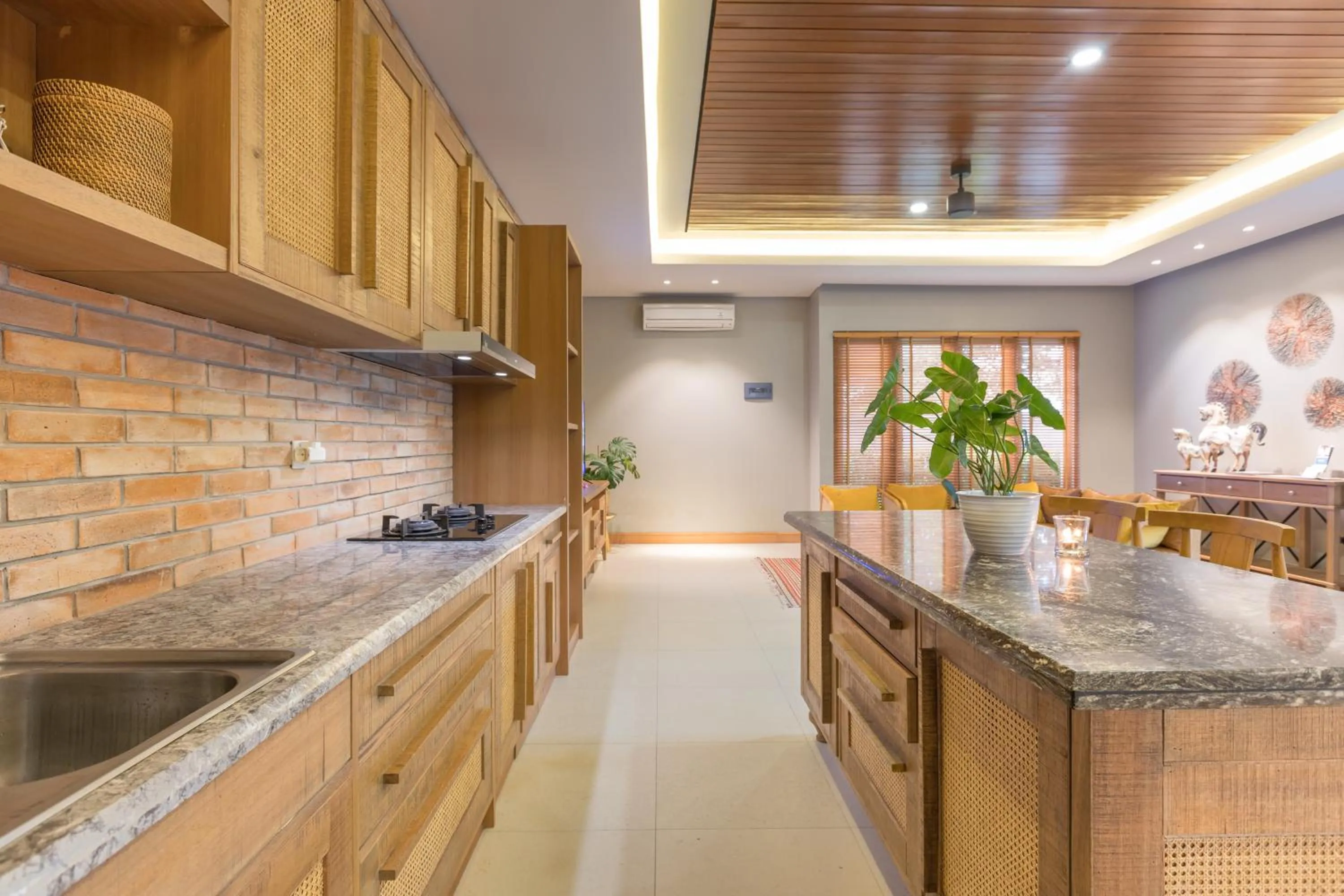 Kitchen or kitchenette in Villa Daun Canggu by Premier Hospitality Asia