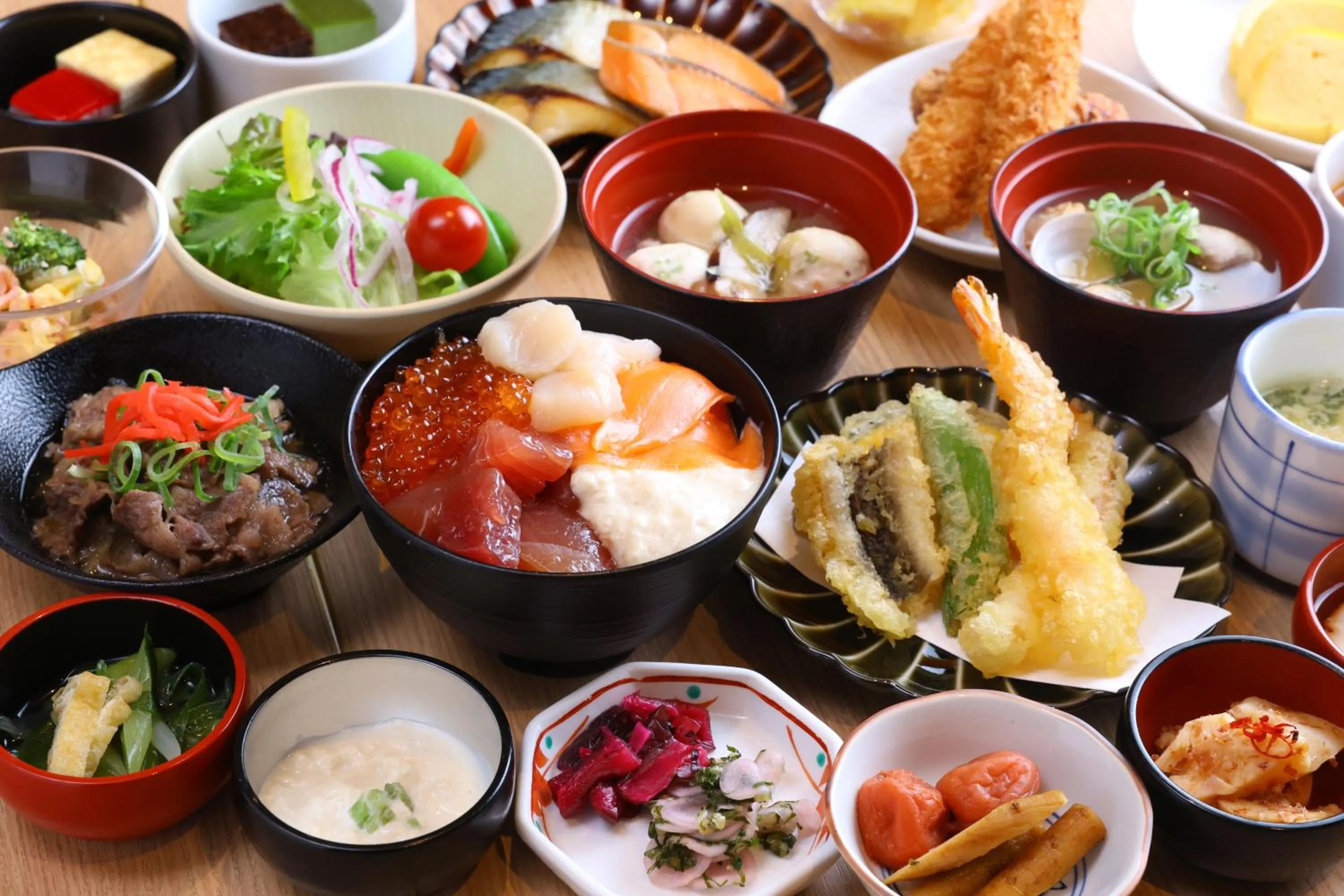 Breakfast in Onyado Nono Kyoto Shichijo Natural Hot Spring