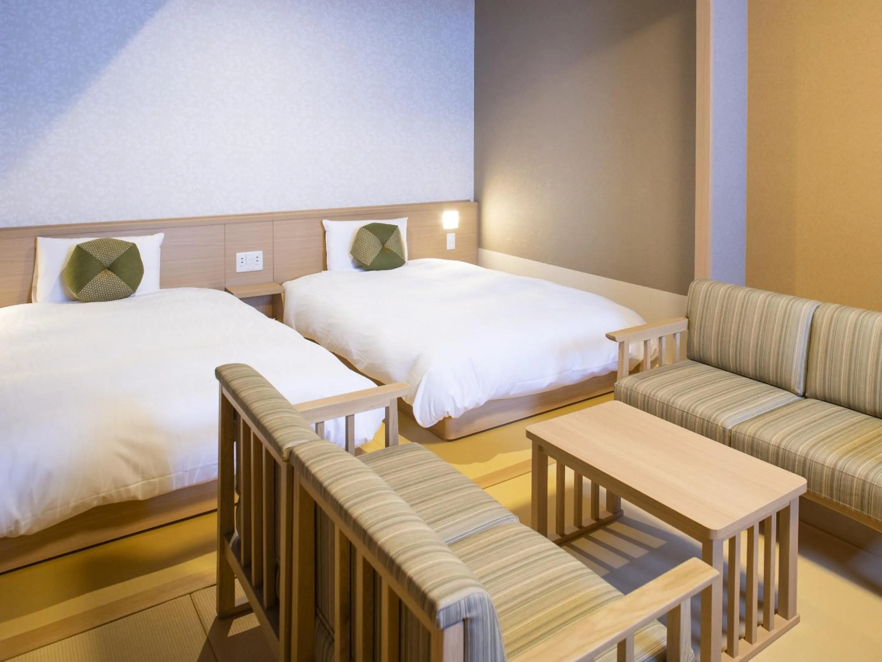 Photo of the whole room, Bed in Onyado Nono Kyoto Shichijo Natural Hot Spring
