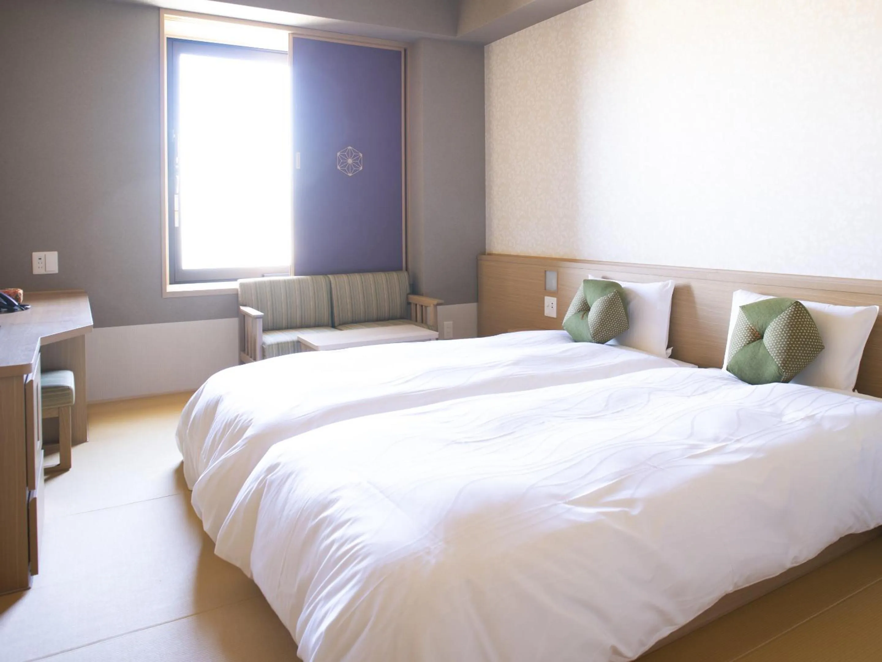 Bed in Onyado Nono Kyoto Shichijo Natural Hot Spring