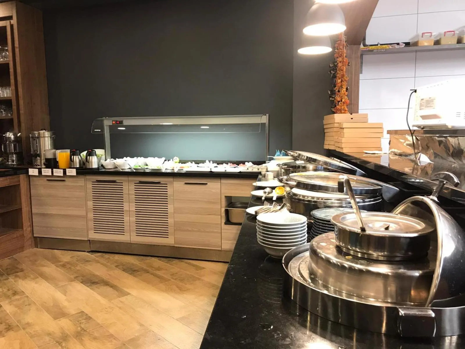 Buffet breakfast in Hotel Boursier 2 & Spa