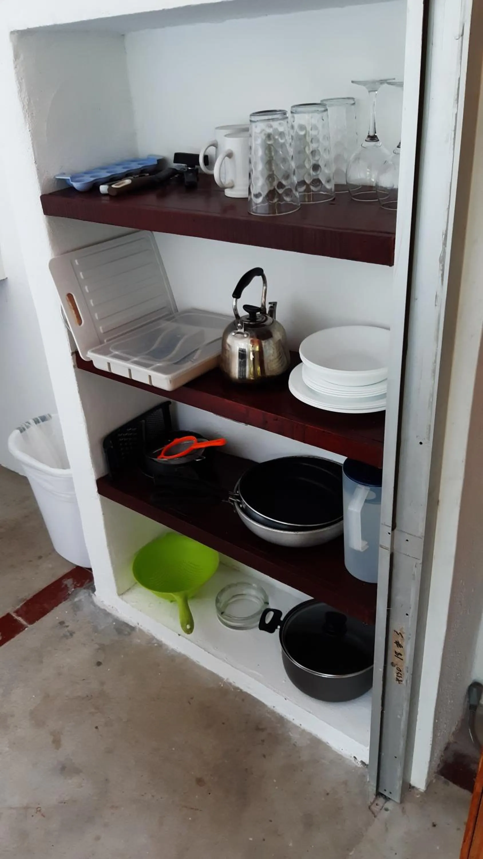 Kitchen or kitchenette in Togo B&B Farallon