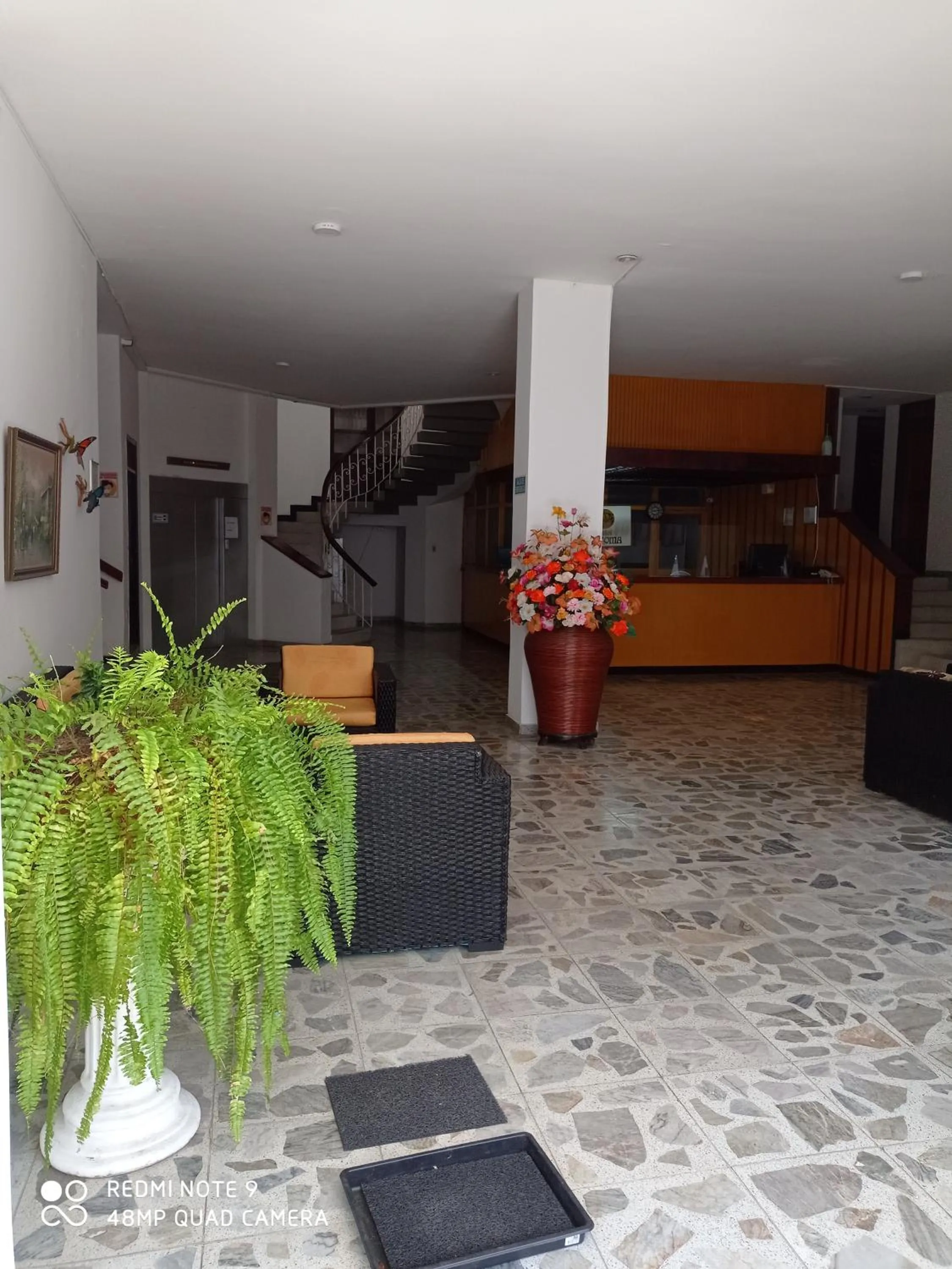 Lobby or reception in Hotel Betoma