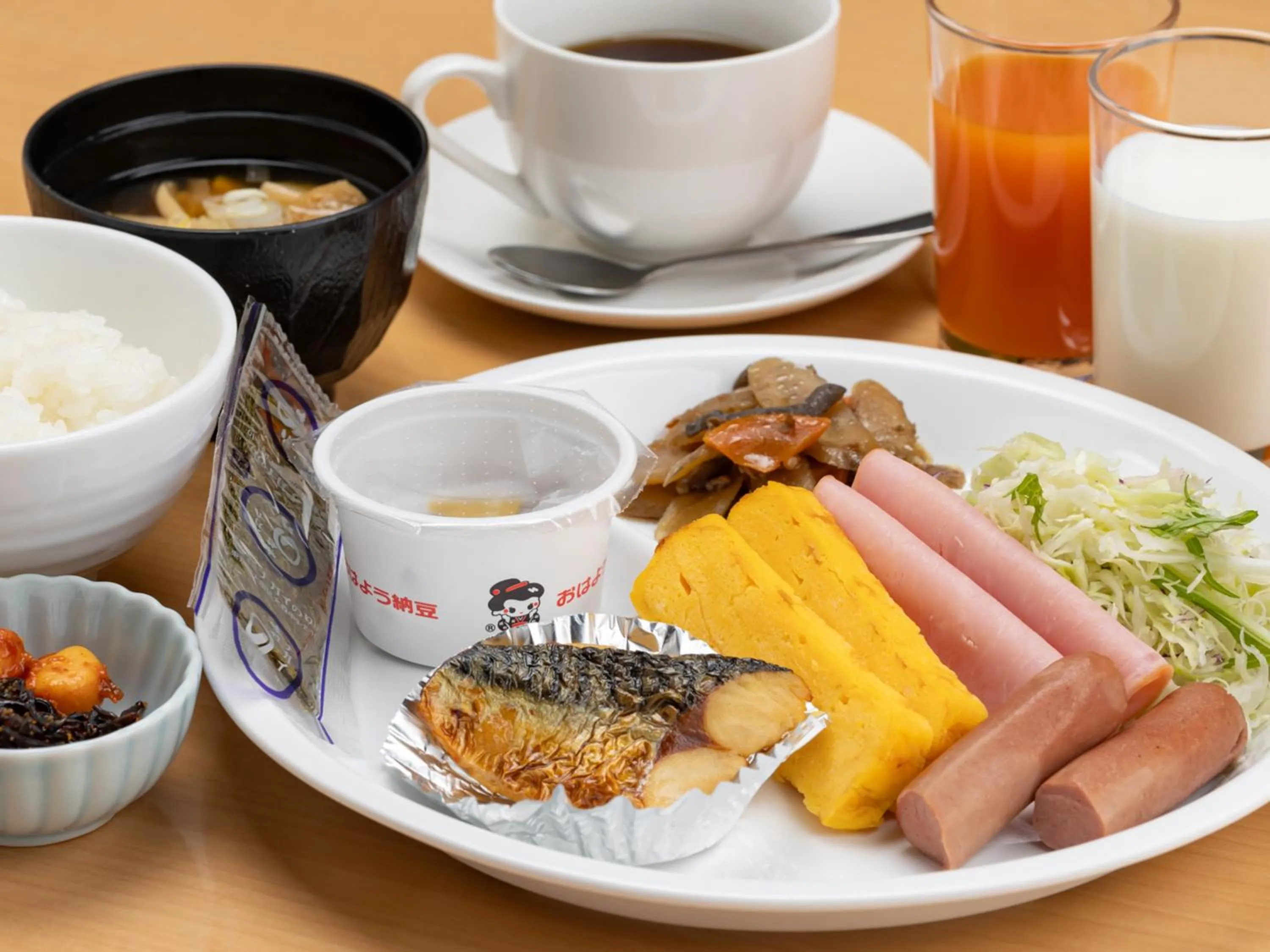 Food and drinks in Tabist Hachi no Oyado Numadate Heights