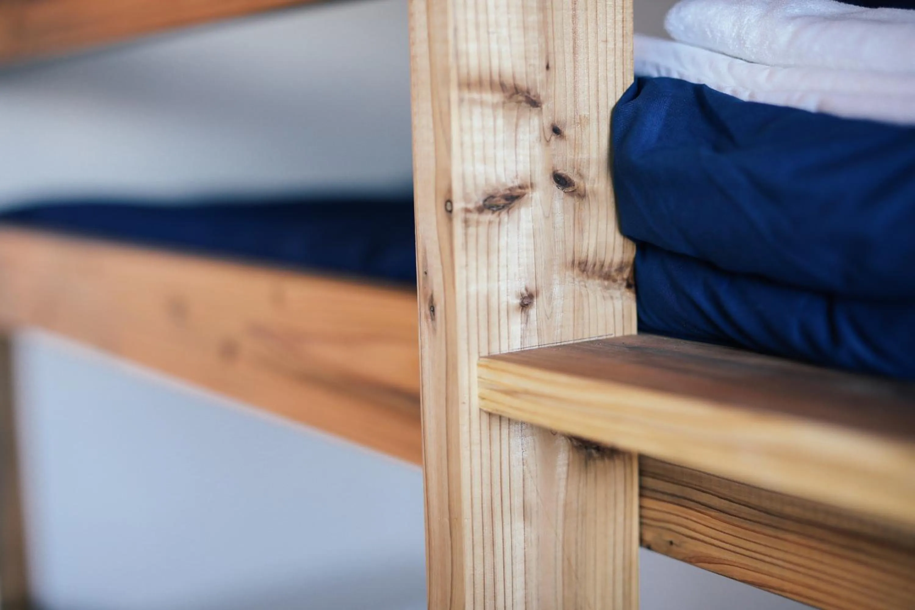 Decorative detail in chAho Hostel Nirasaki / Outdoor Base