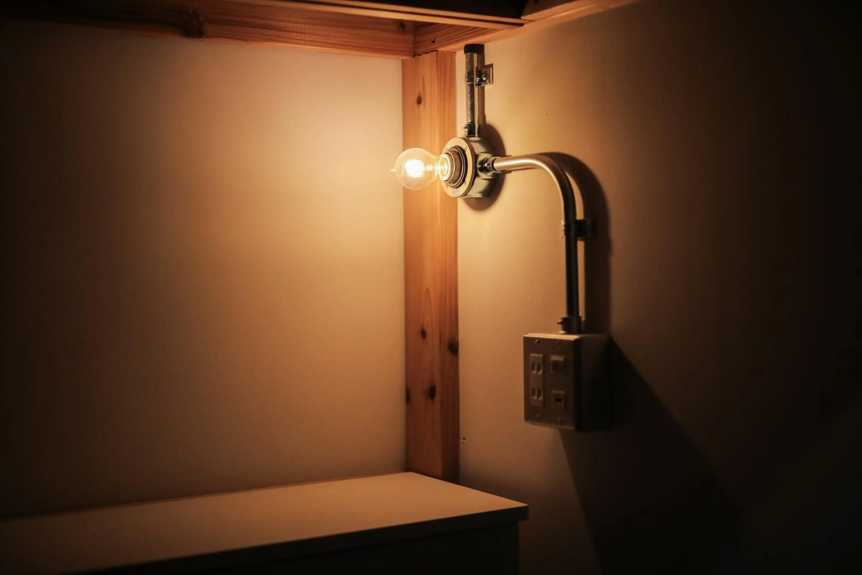 Decorative detail in chAho Hostel Nirasaki / Outdoor Base