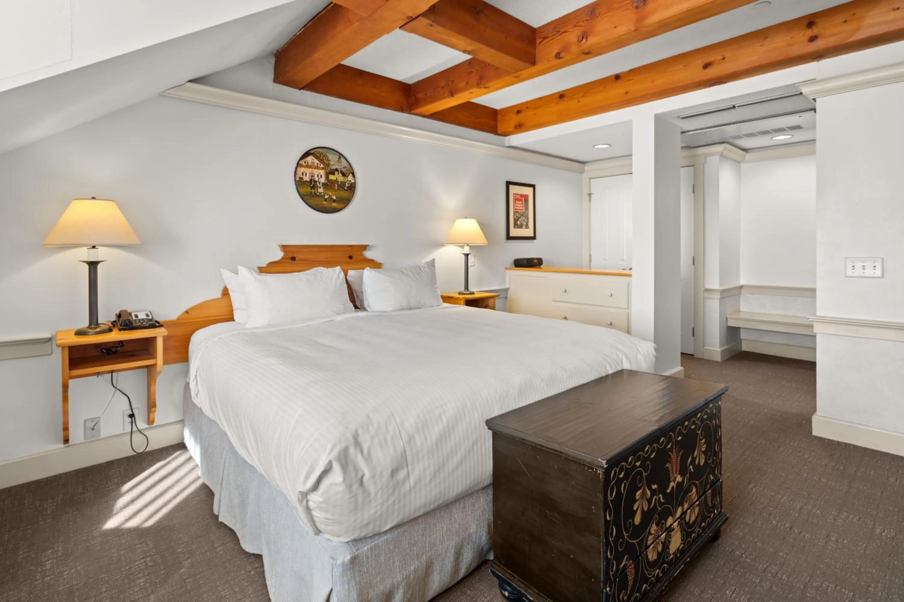 Bedroom, Bed in von Trapp Family Lodge & Resort