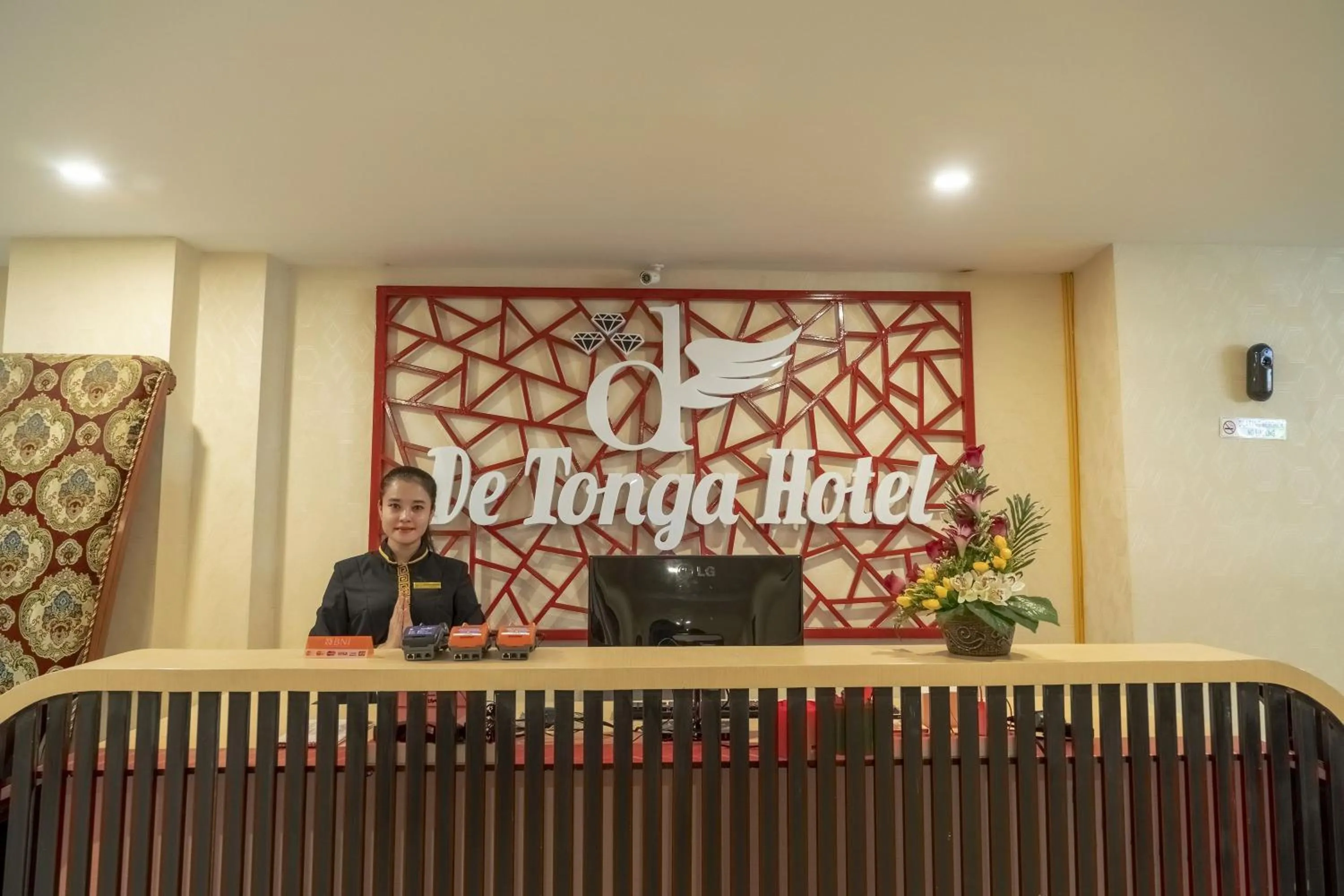 Lobby or reception in De'Tonga Hotel