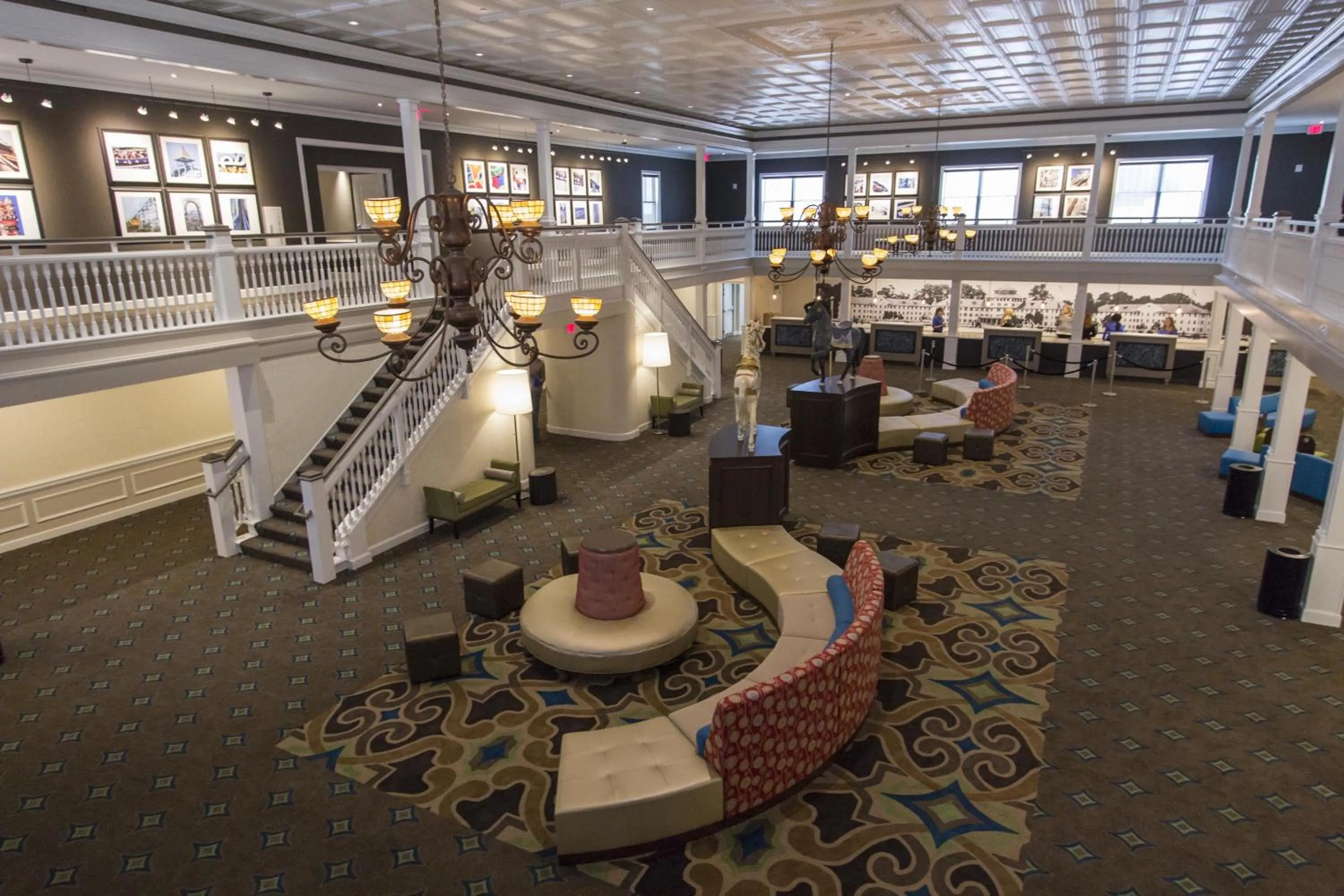 Lobby or reception in Cedar Point Hotel Breakers