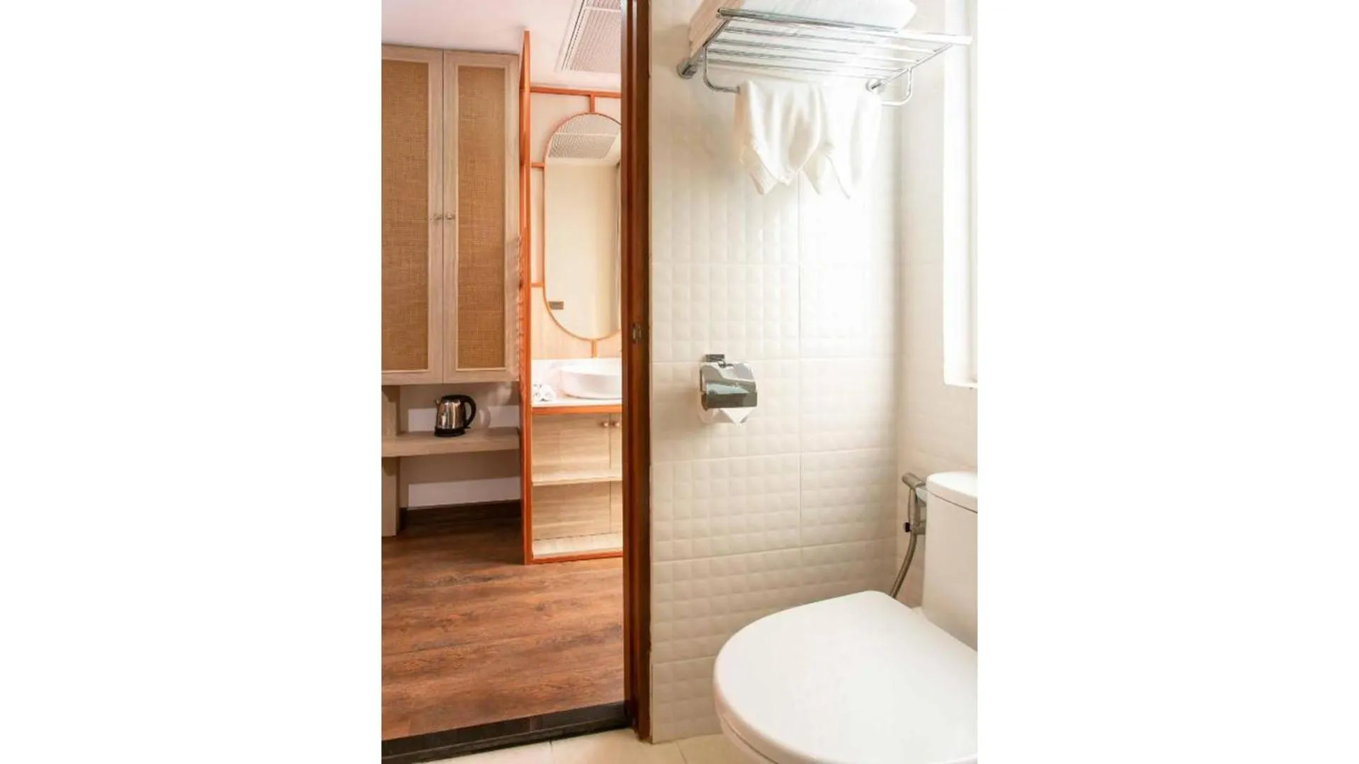 Shower in Nine Hotel Chiangmai