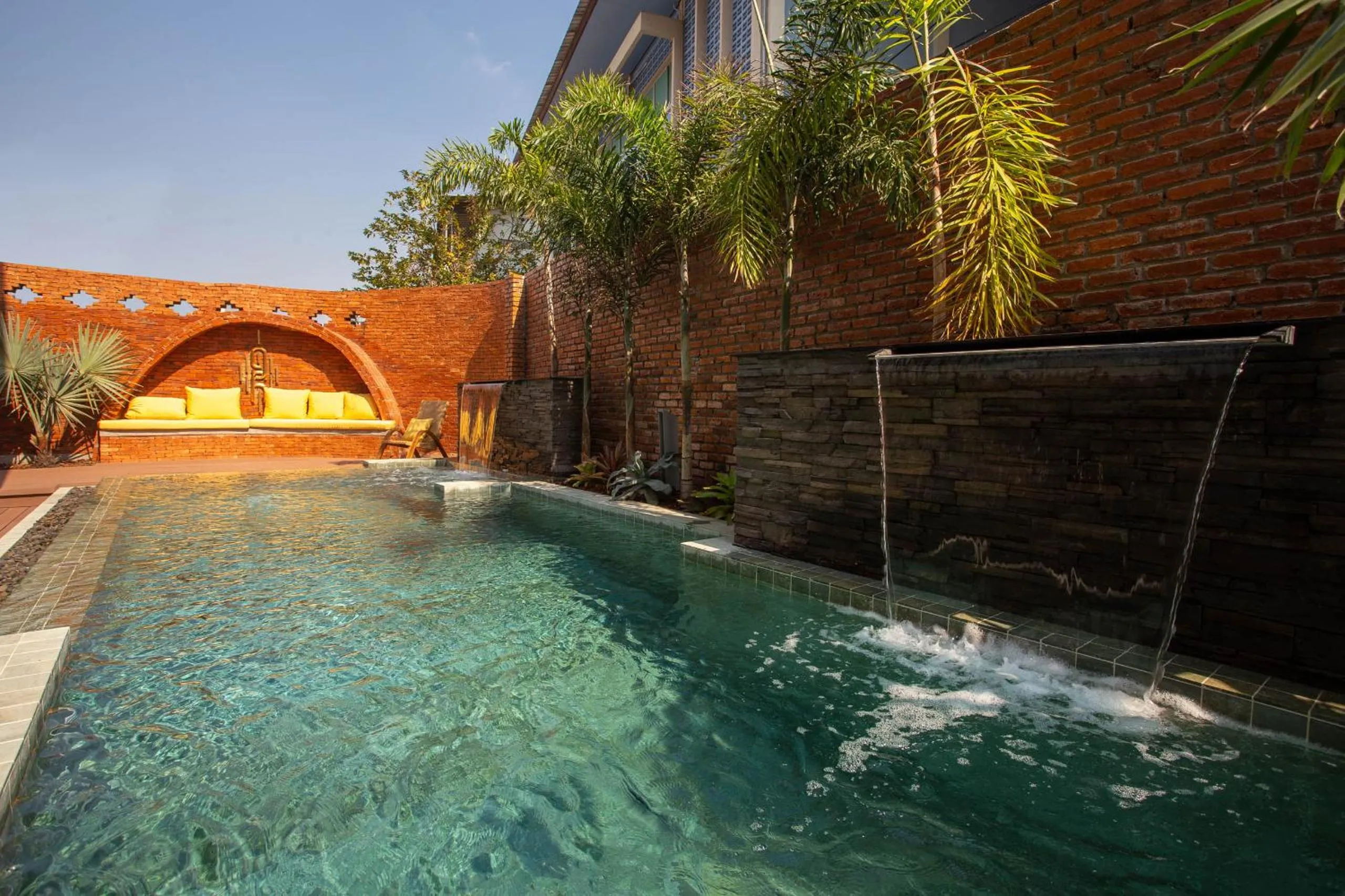 Pool view in Nine Hotel Chiangmai