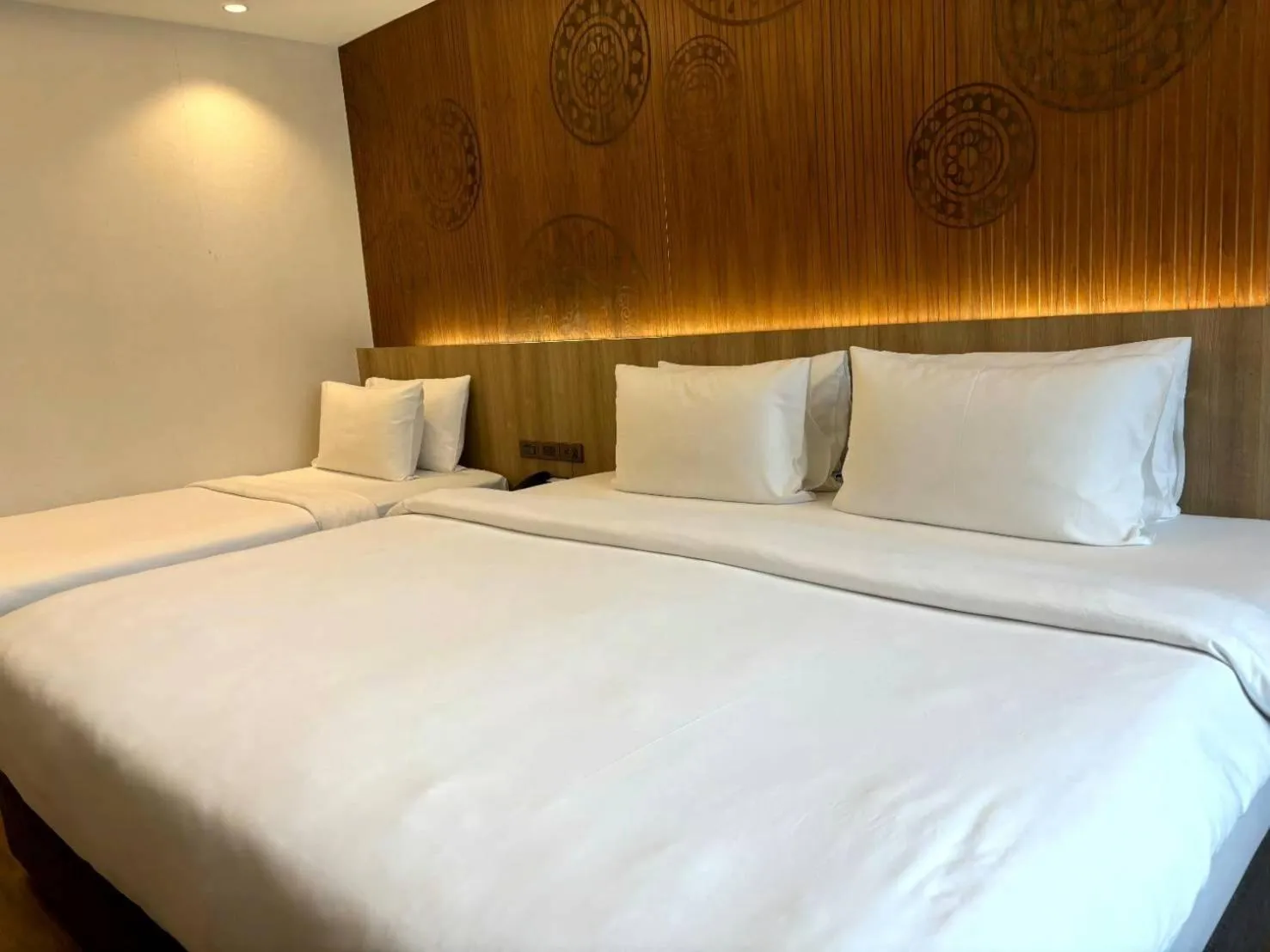 Bed in Nine Hotel Chiangmai