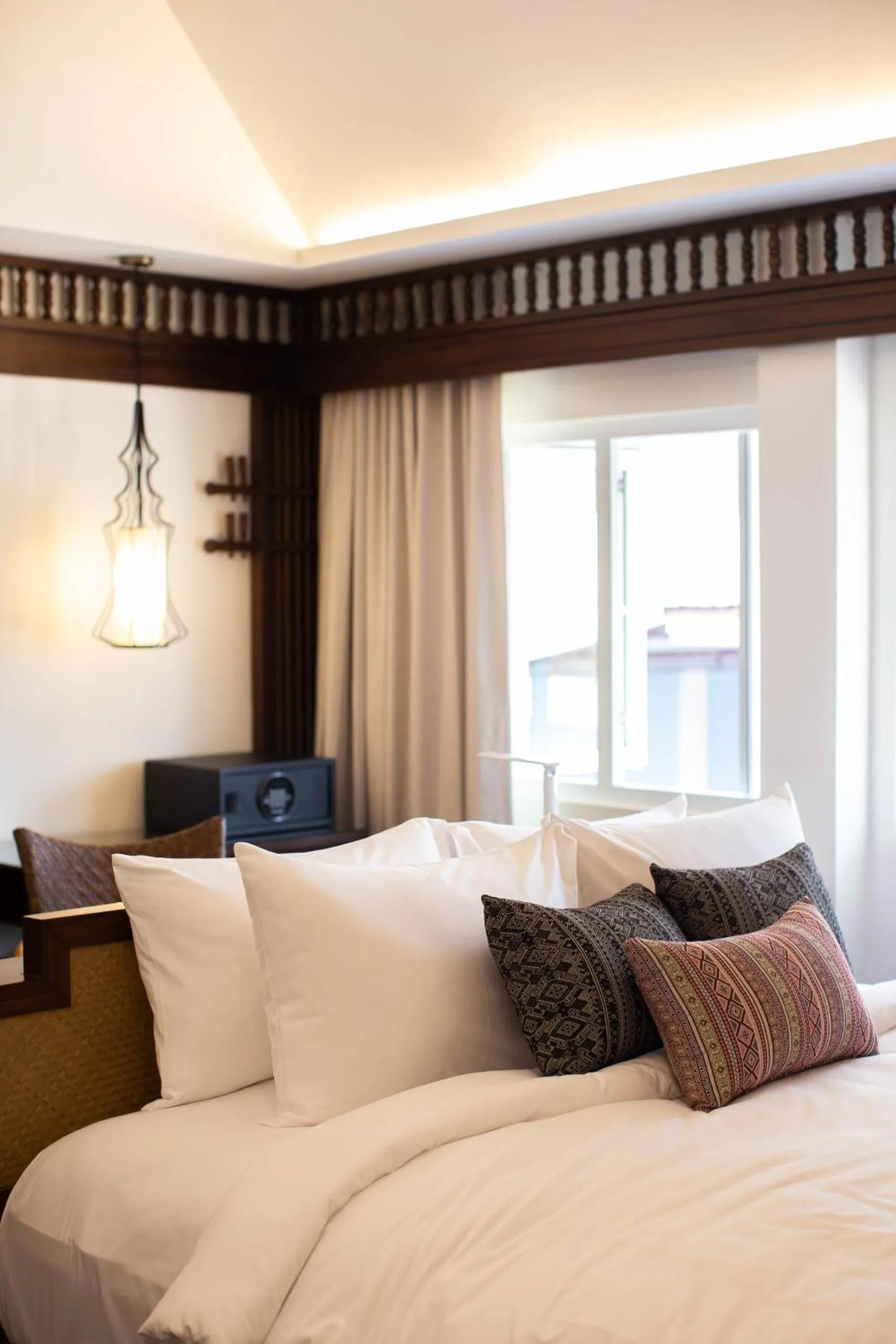 Bed in Nine Hotel Chiangmai