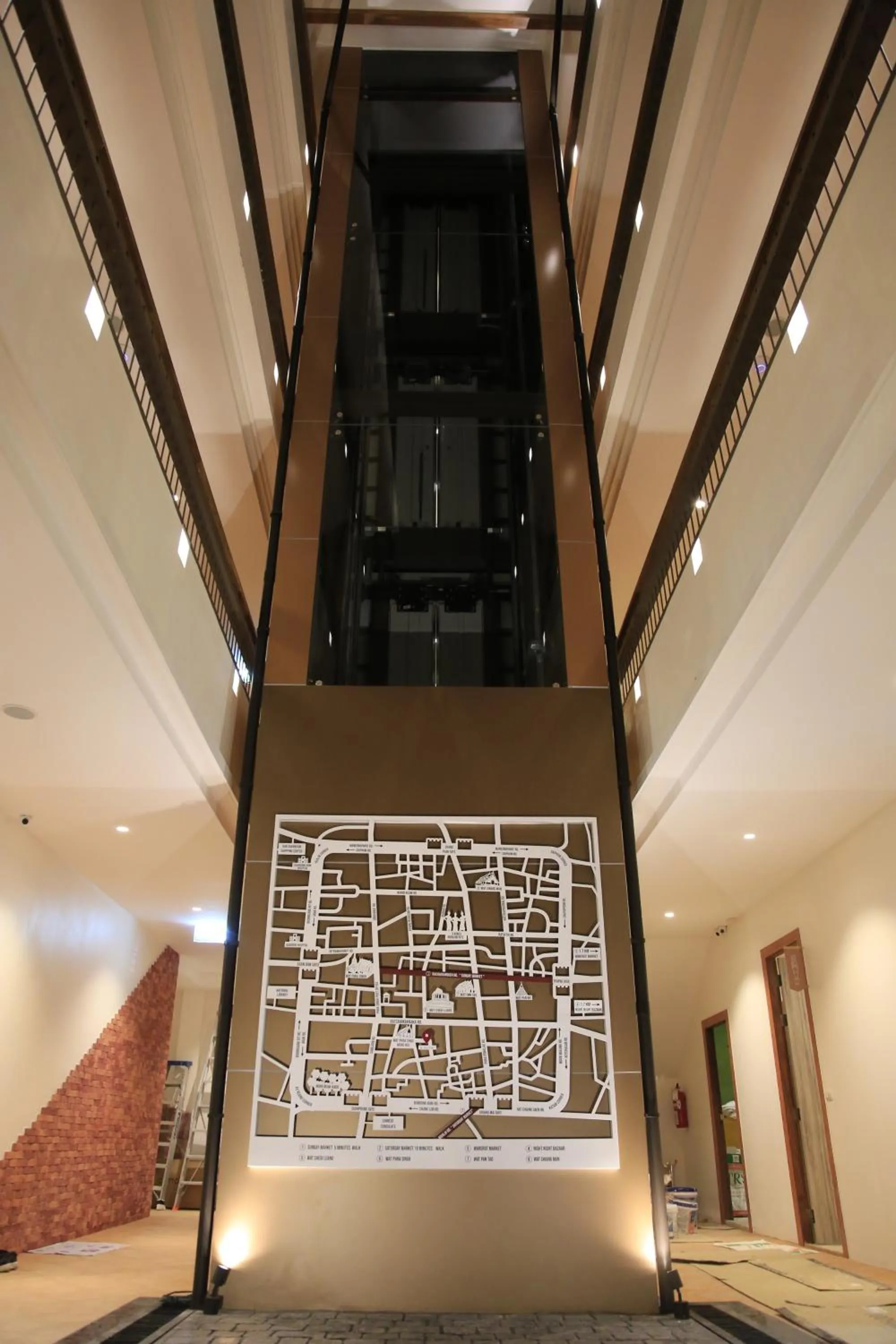 Floor plan in Nine Hotel Chiangmai