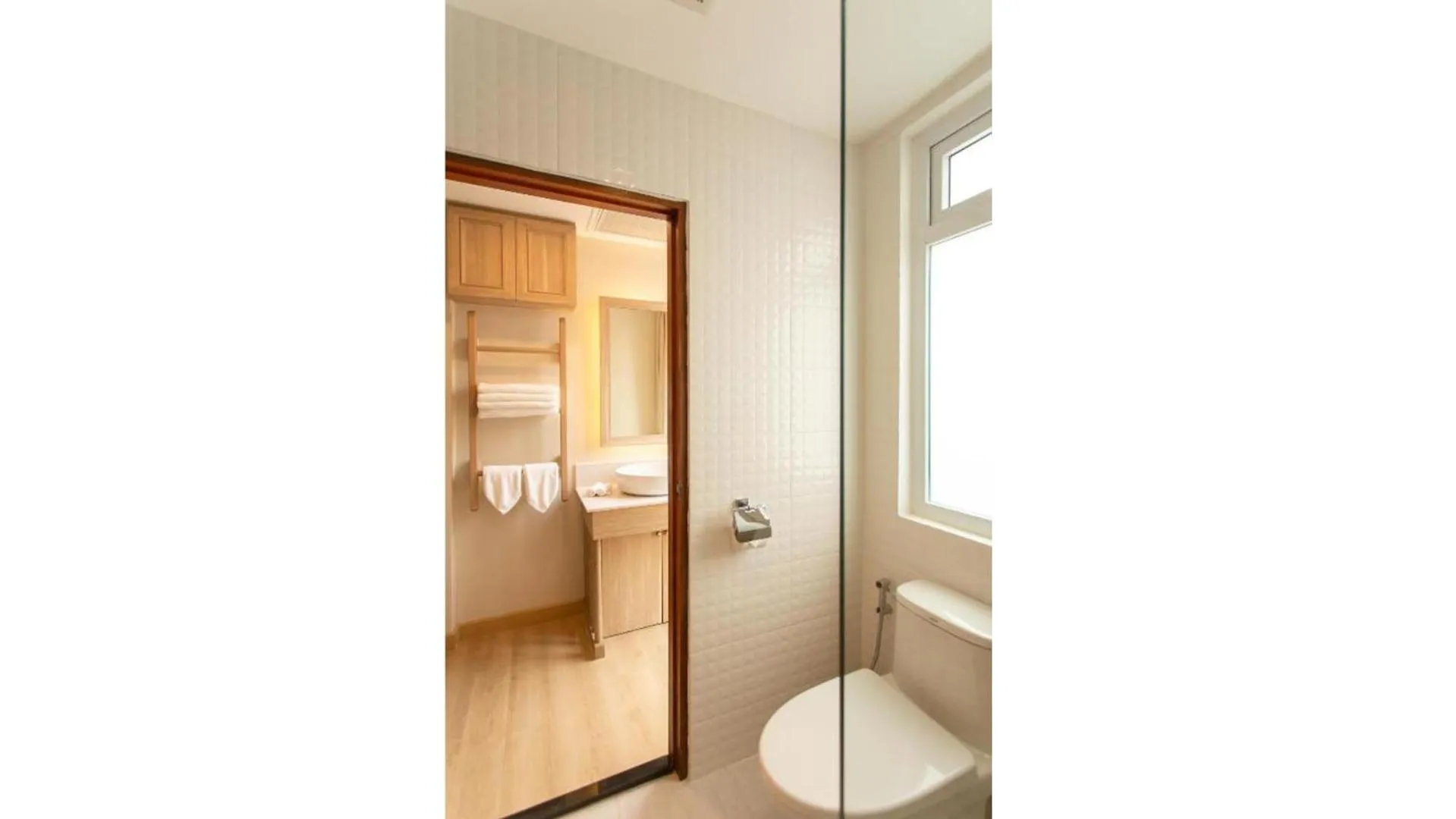 Shower in Nine Hotel Chiangmai