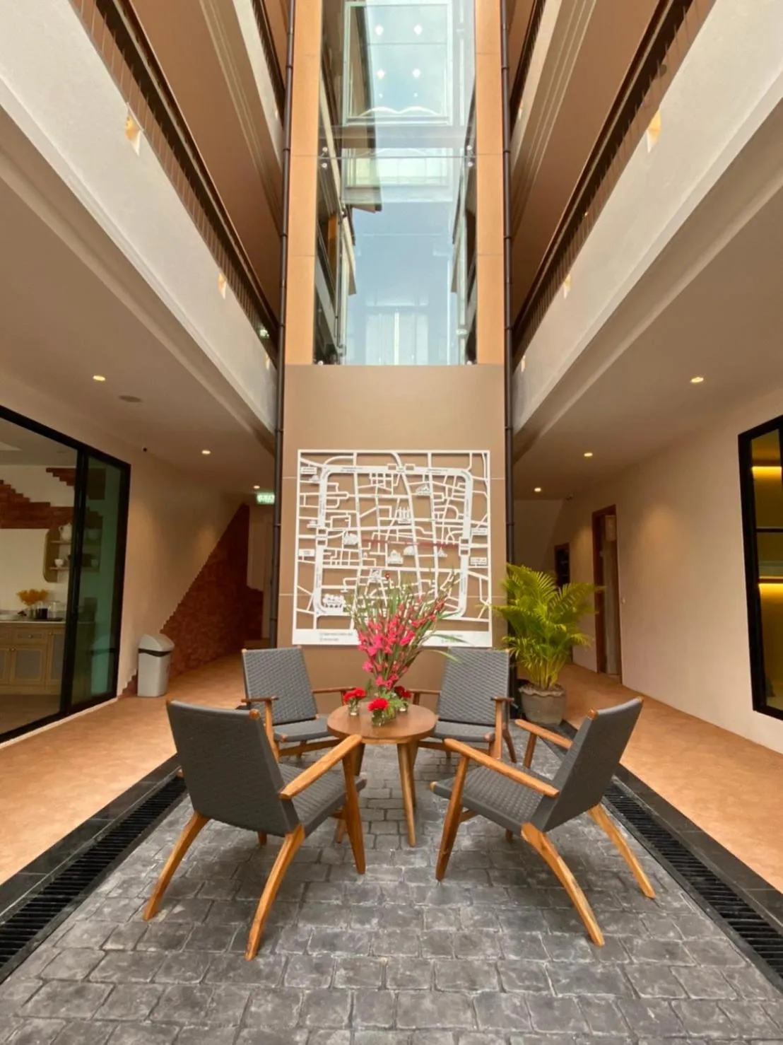 Patio in Nine Hotel Chiangmai