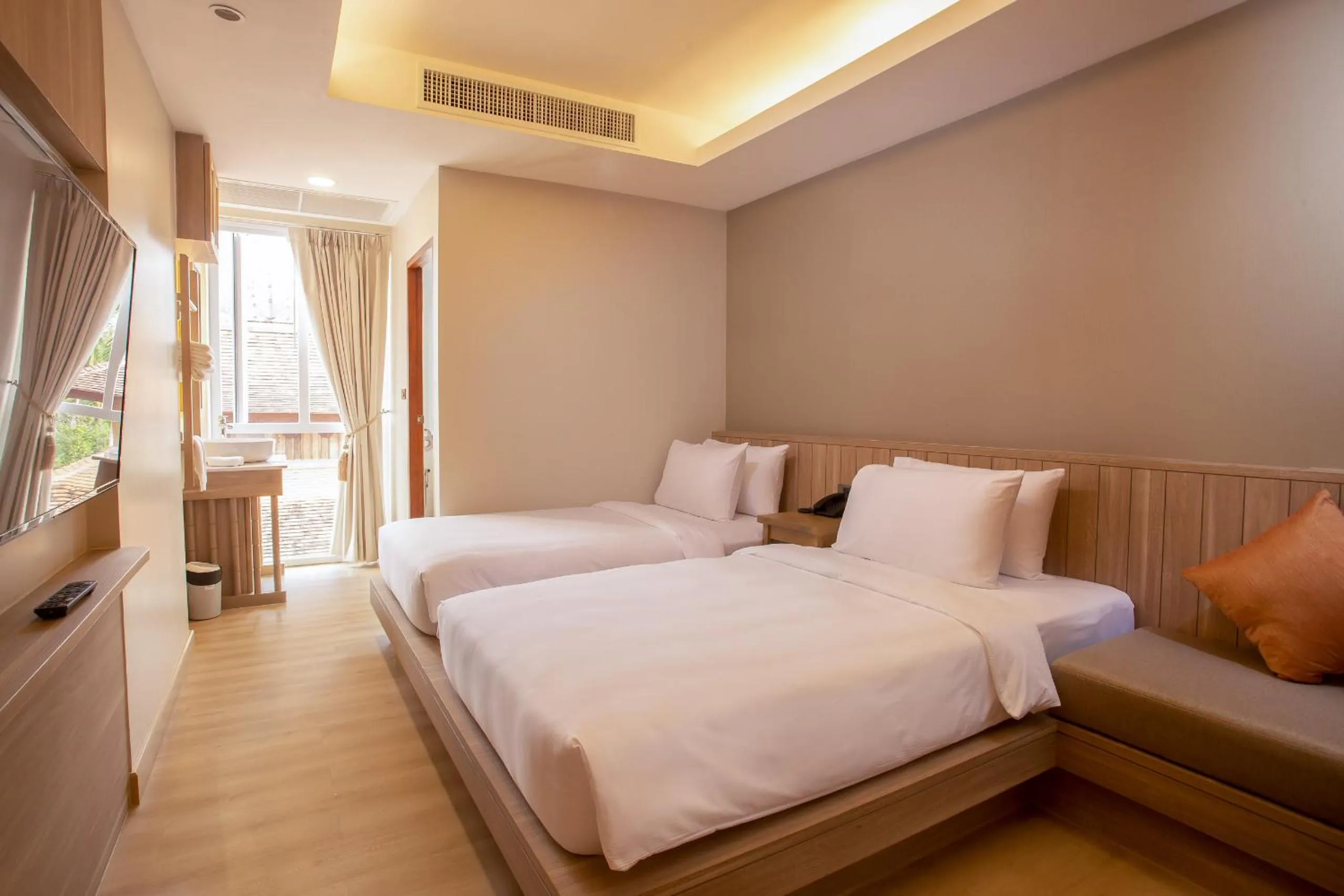 Bed in Nine Hotel Chiangmai