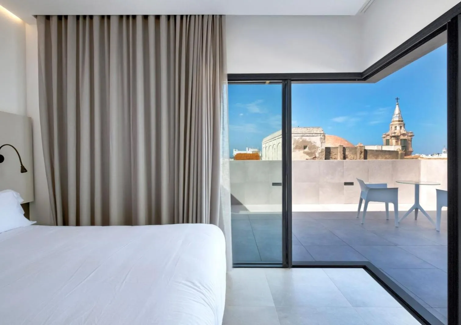 Photo of the whole room, Bed in Dormos Hotel