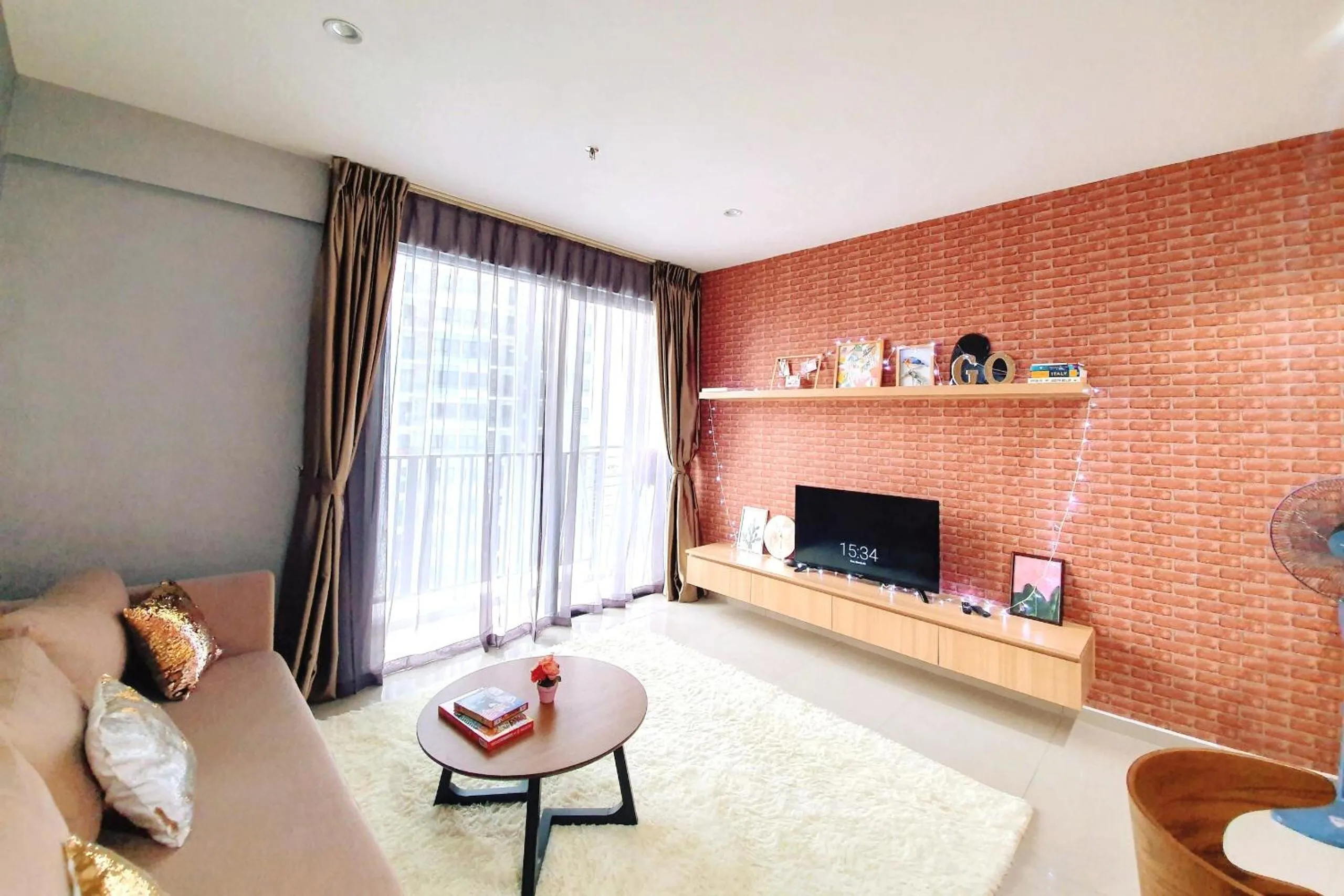 Communal lounge/ TV room in Casa Sabrina's Family Suite @ Liberty i-City, Shah Alam