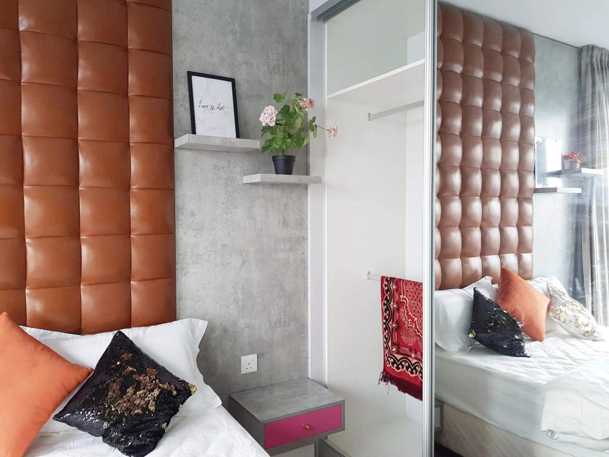 Bed in Casa Sabrina's Family Suite @ Liberty i-City, Shah Alam