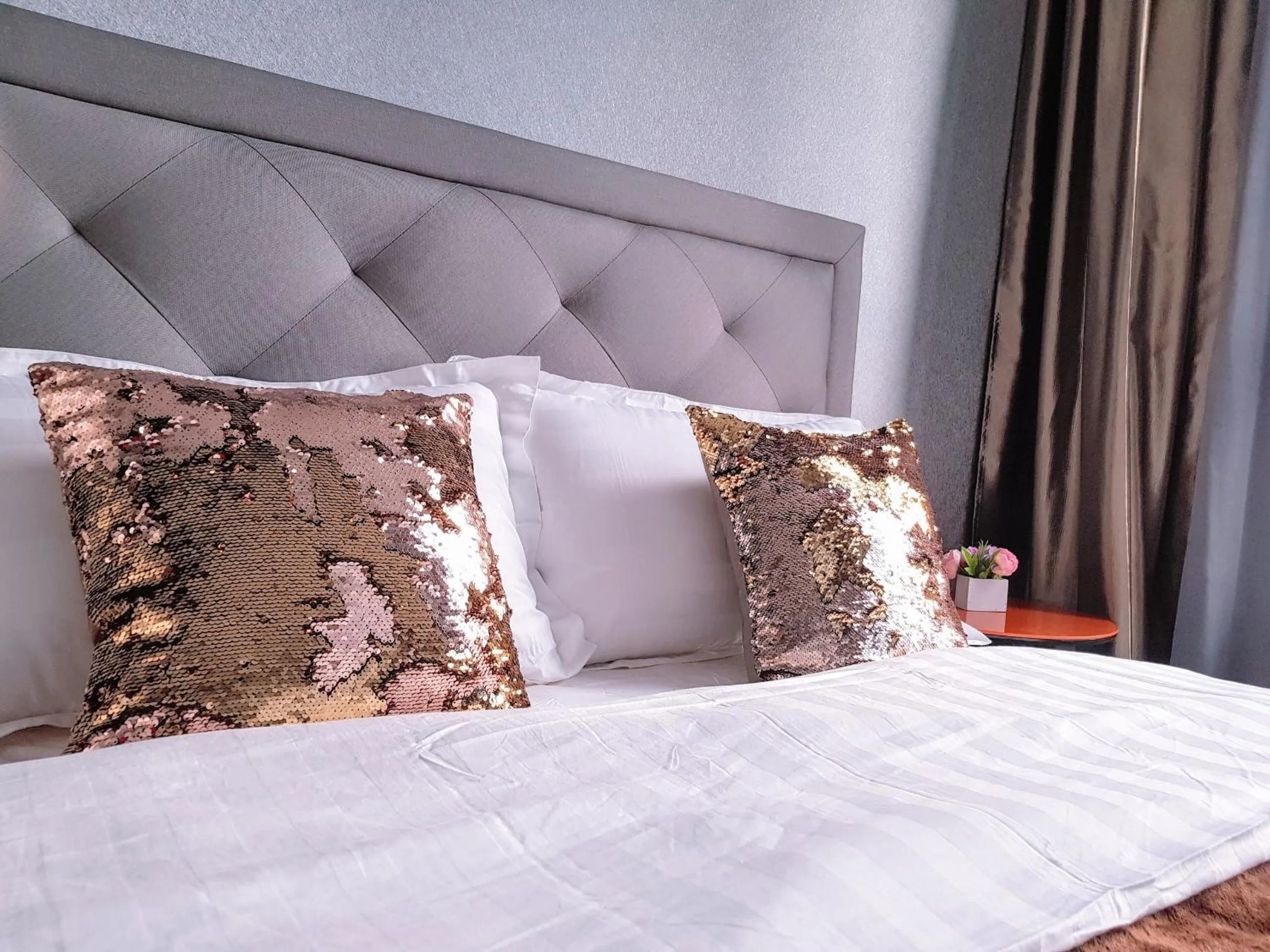 Bed in Casa Sabrina's Family Suite @ Liberty i-City, Shah Alam