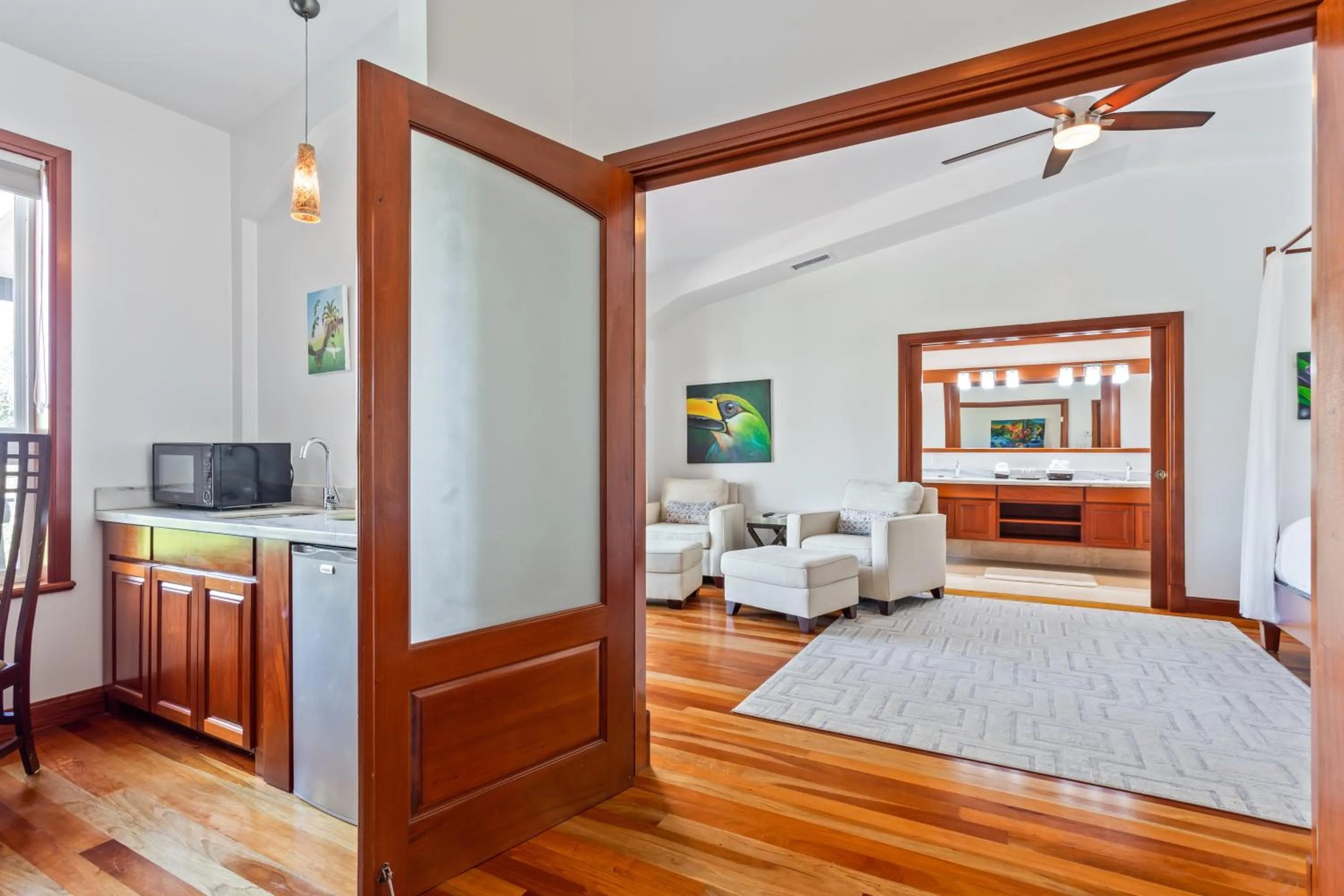 Seating area, Bed in San Ignacio Resort Hotel