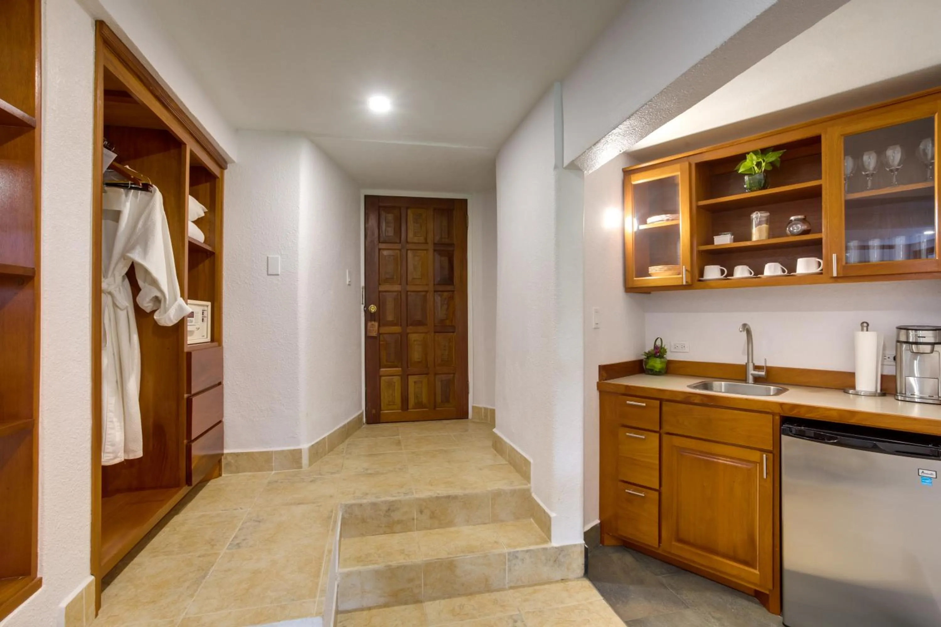 Kitchen or kitchenette in San Ignacio Resort Hotel