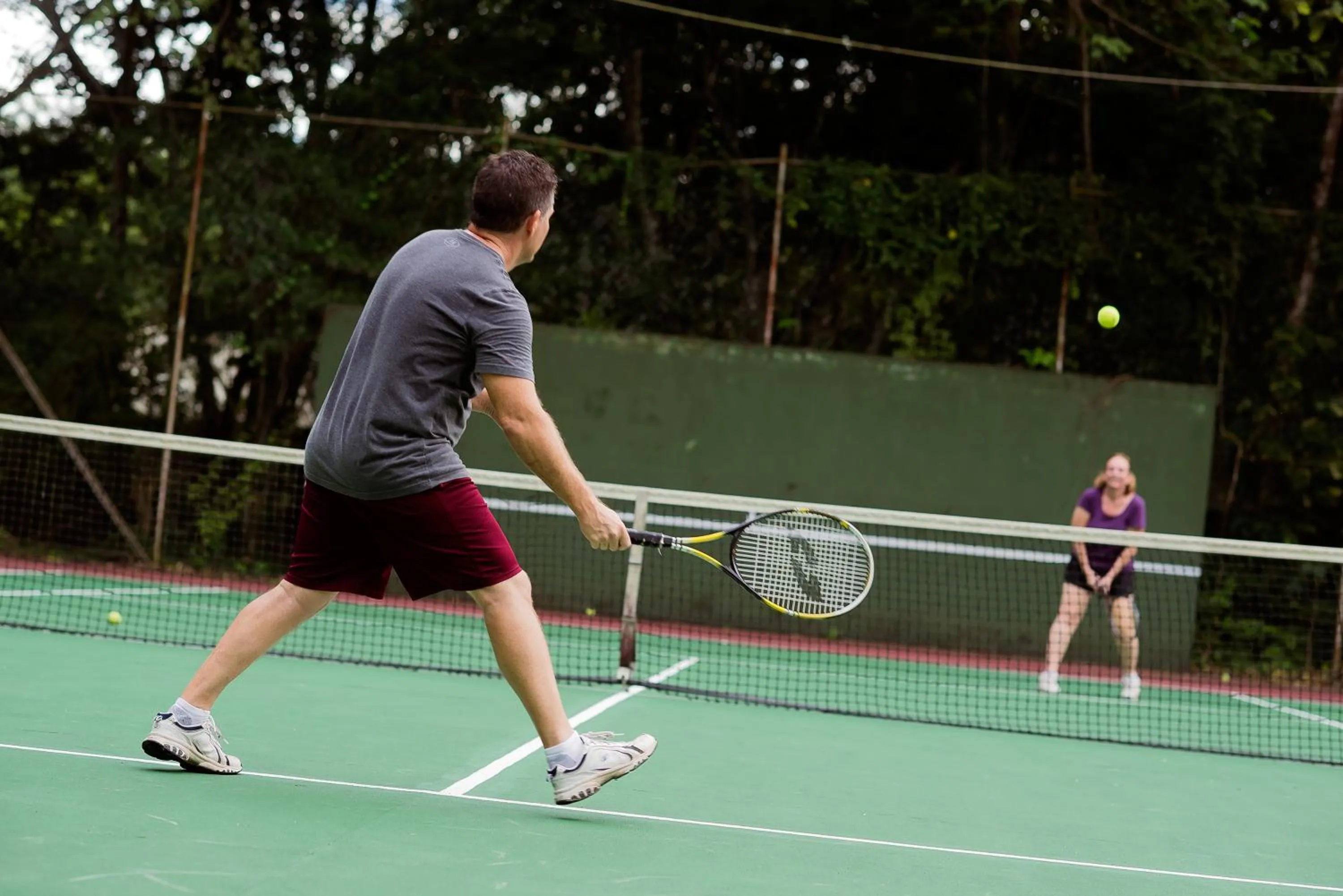 Tennis court in San Ignacio Resort Hotel