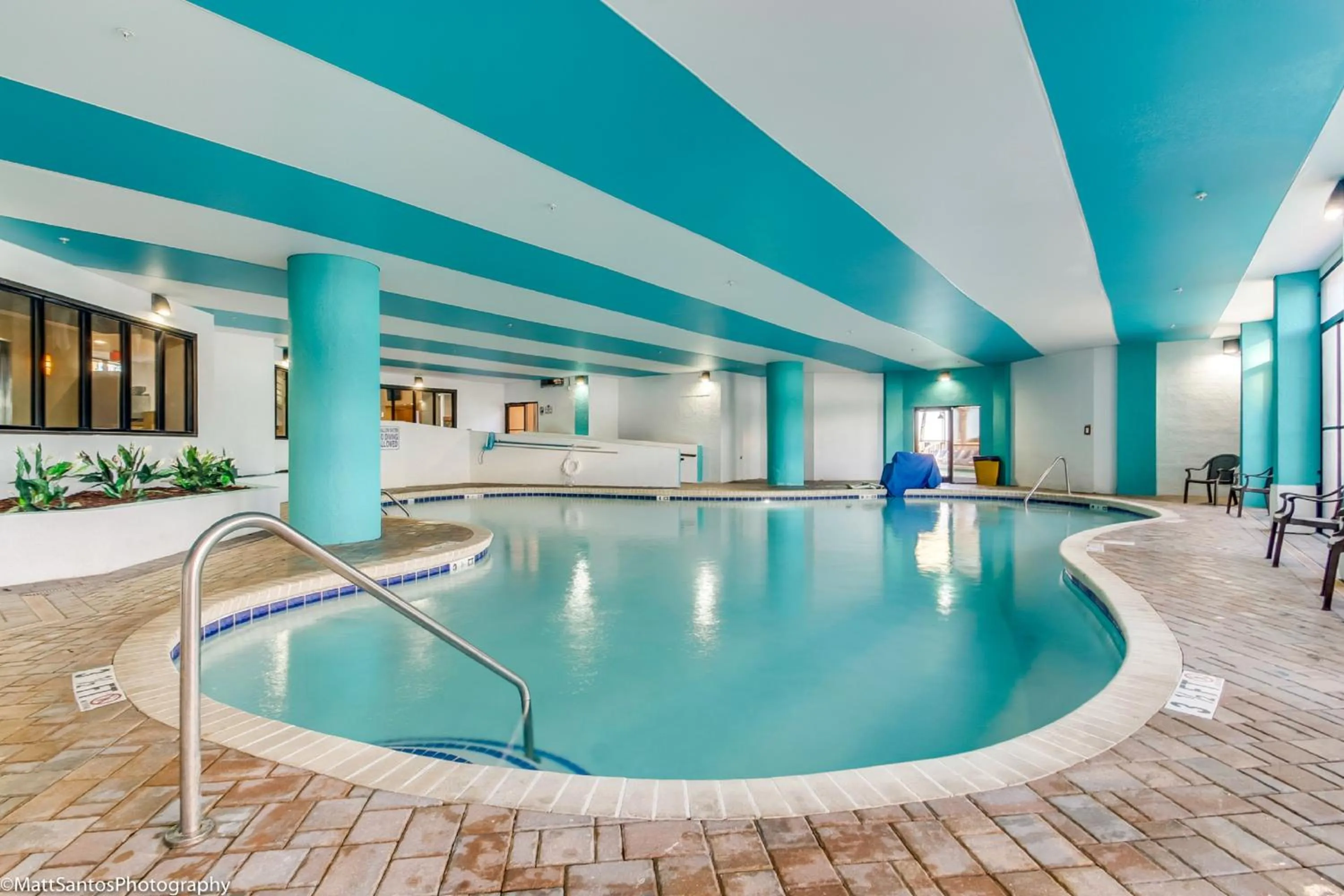 Swimming pool in Ocean-Front Condos at Patricia Grand