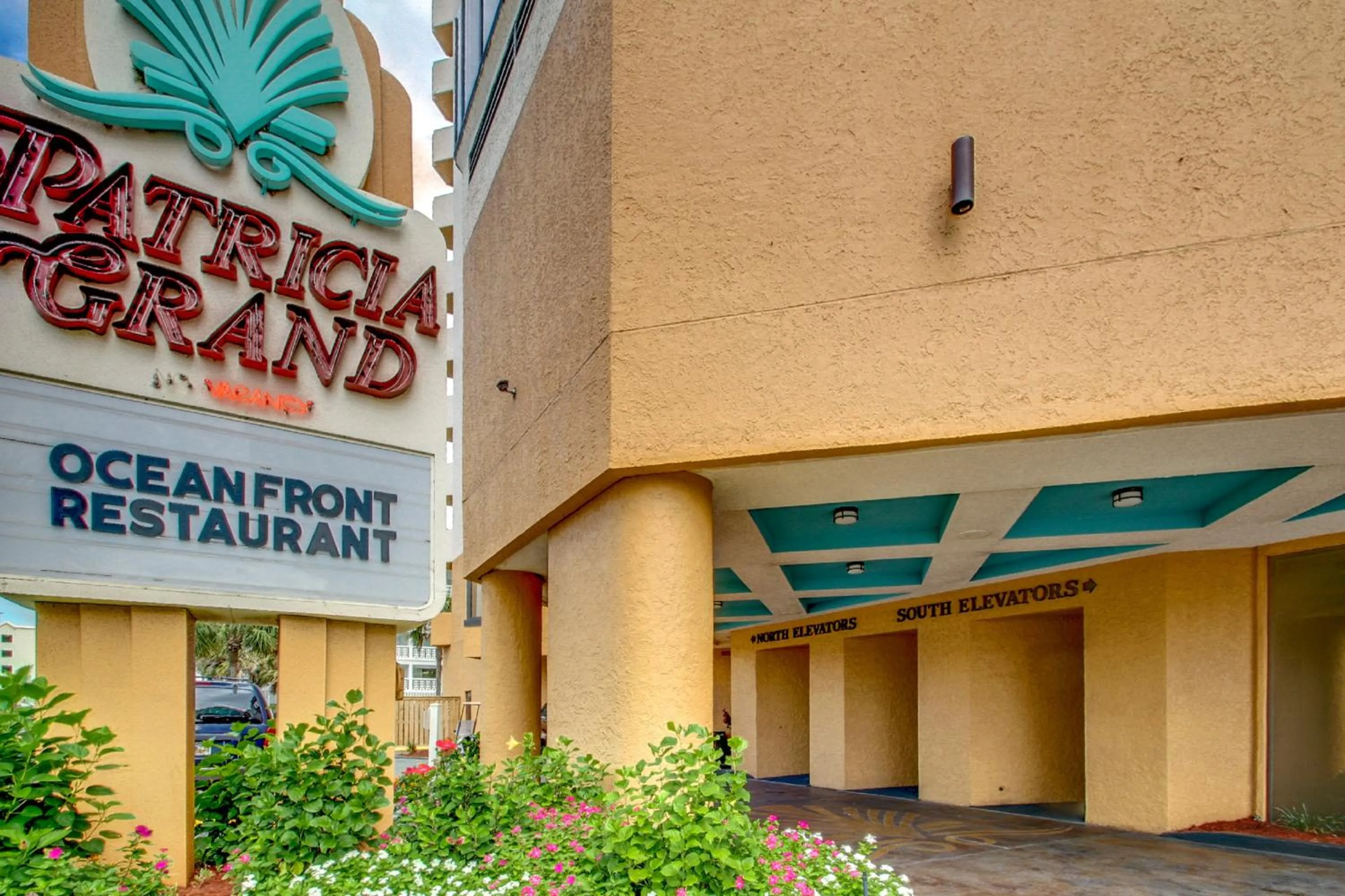 Facade/entrance in Ocean-Front Condos at Patricia Grand
