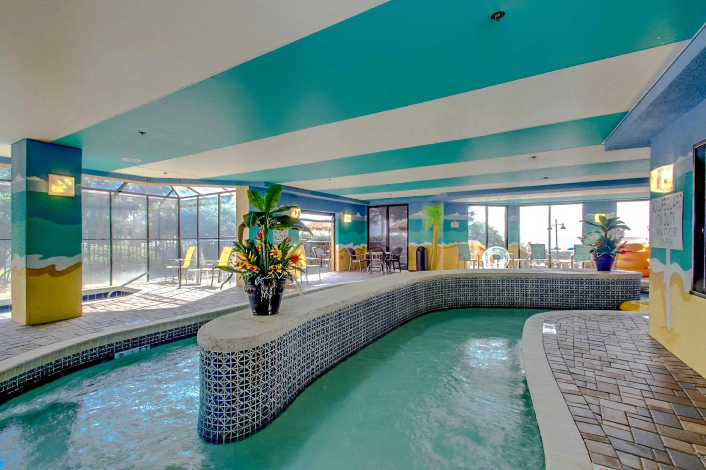 Swimming pool in Ocean-Front Condos at Patricia Grand